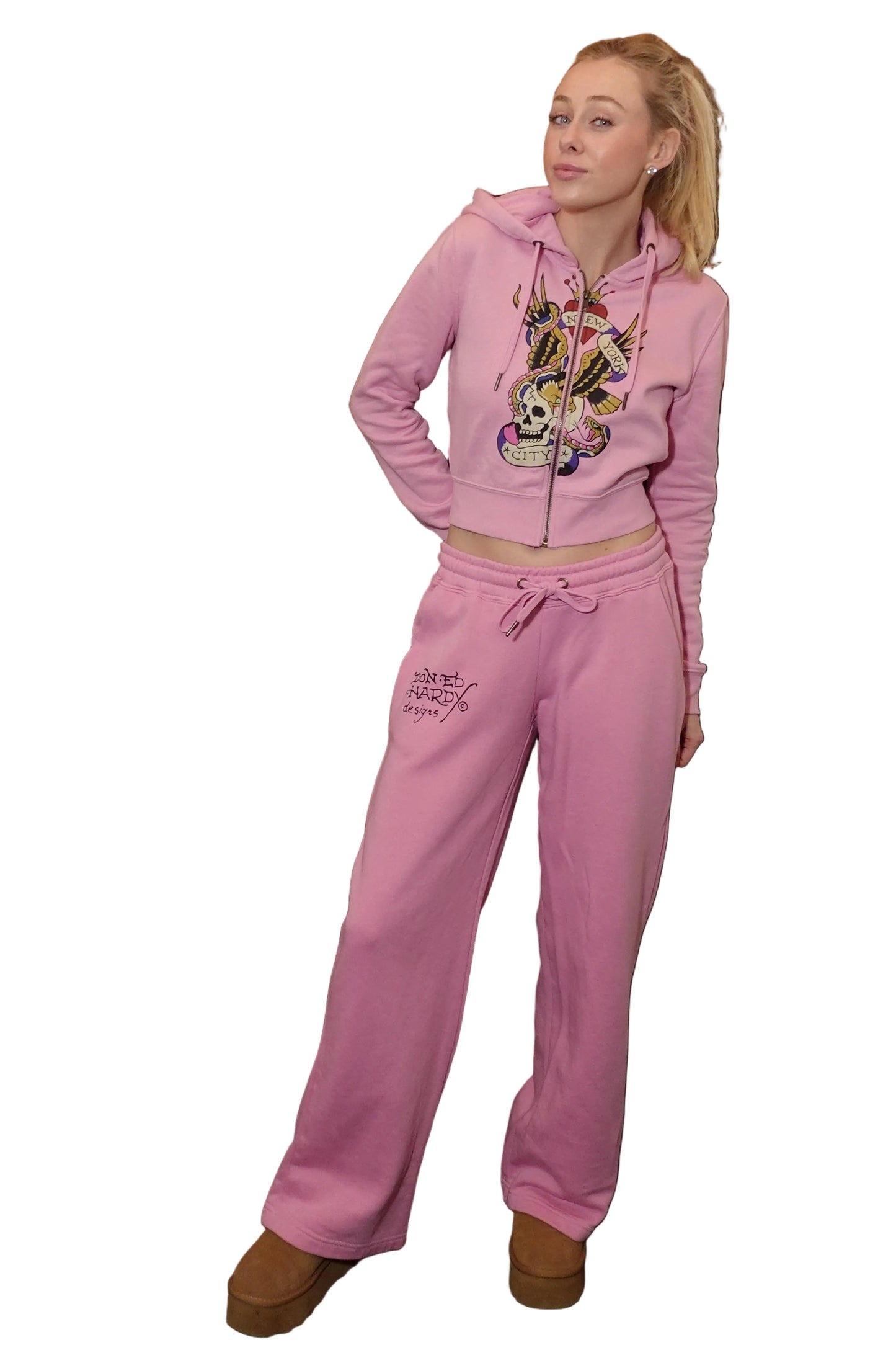 Ed Hardy Pink NYC Set