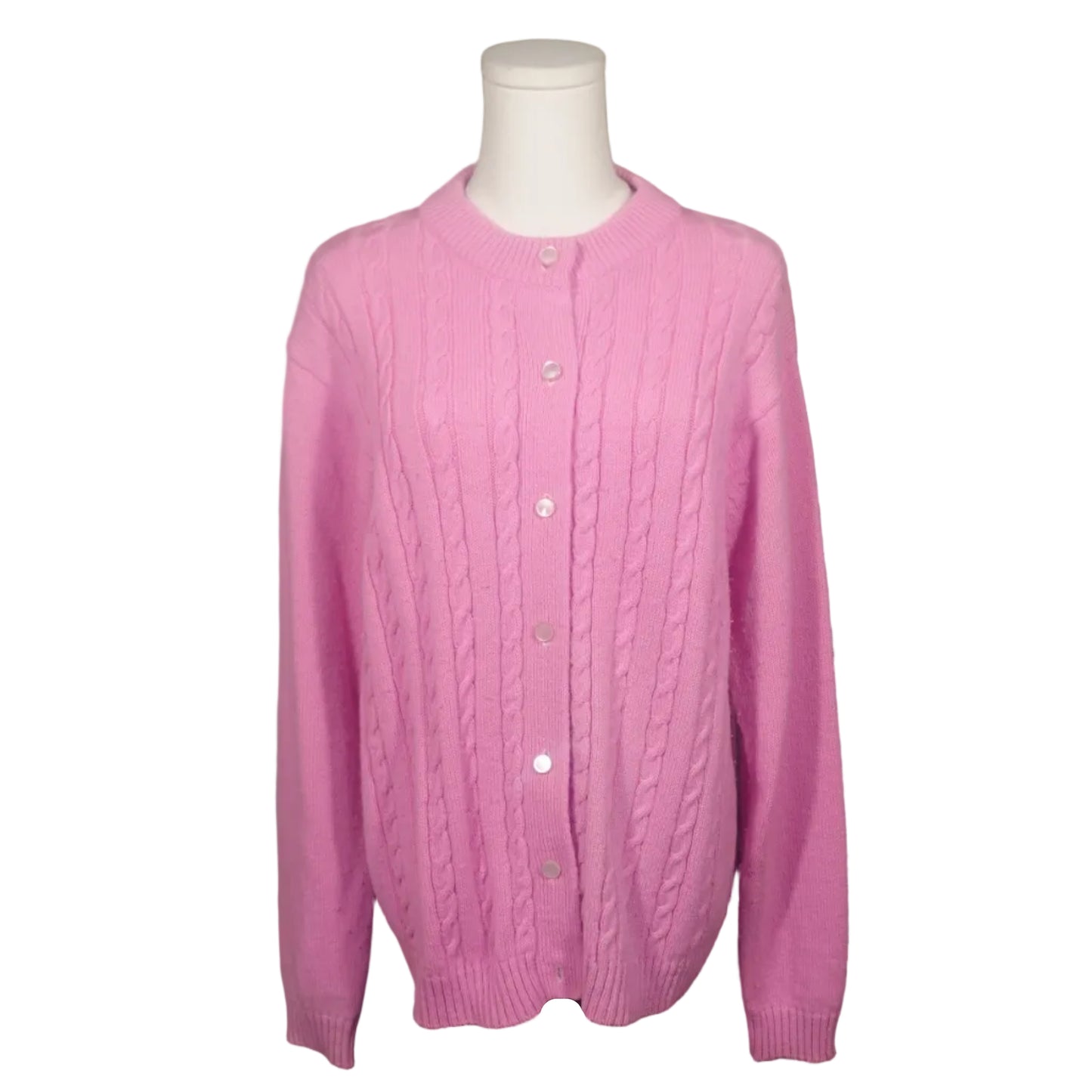 The Bubblegum Classic Cardigan-L