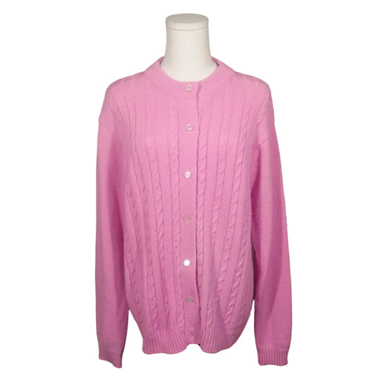 The Bubblegum Classic Cardigan-L