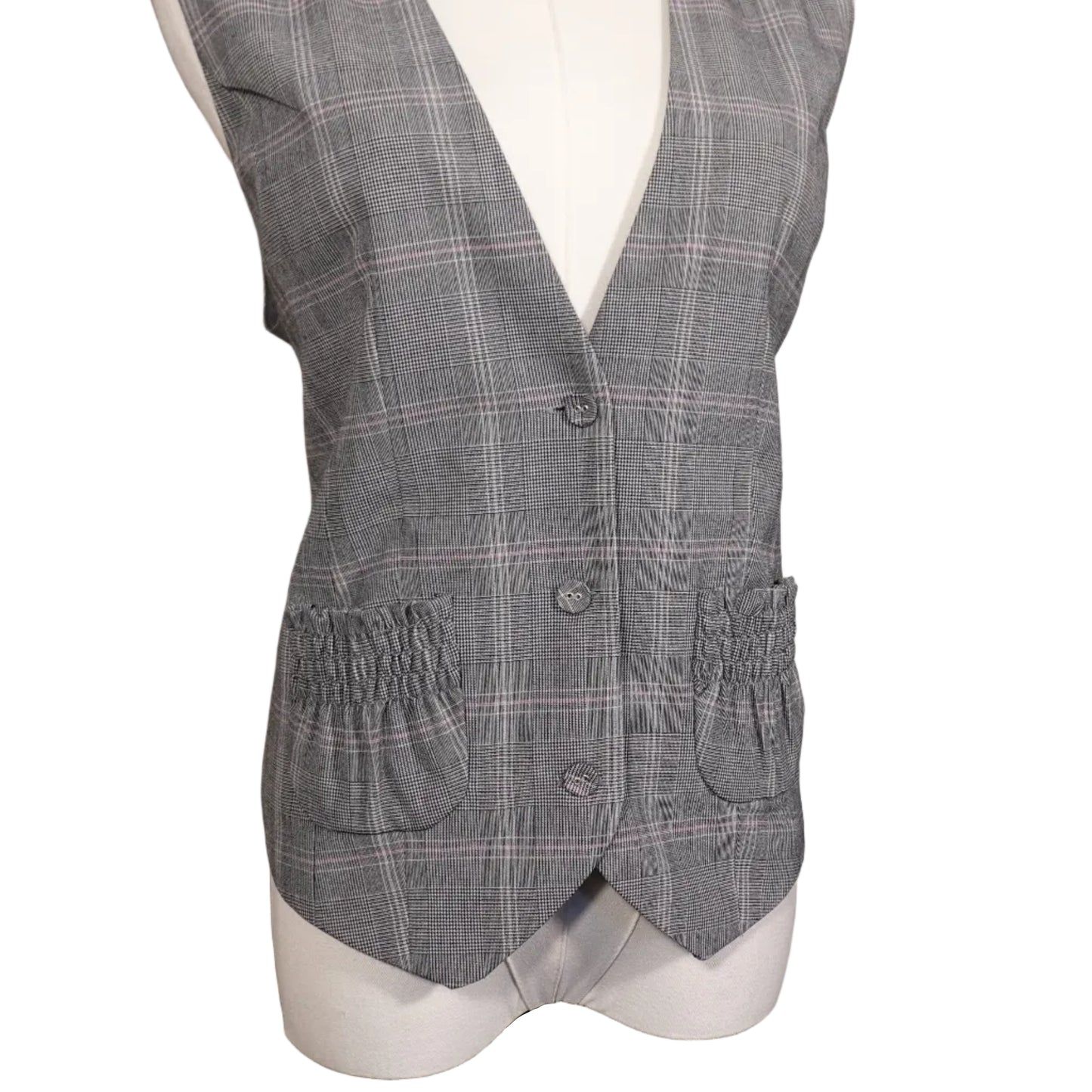 Sunny Leigh Plaid Vest-10