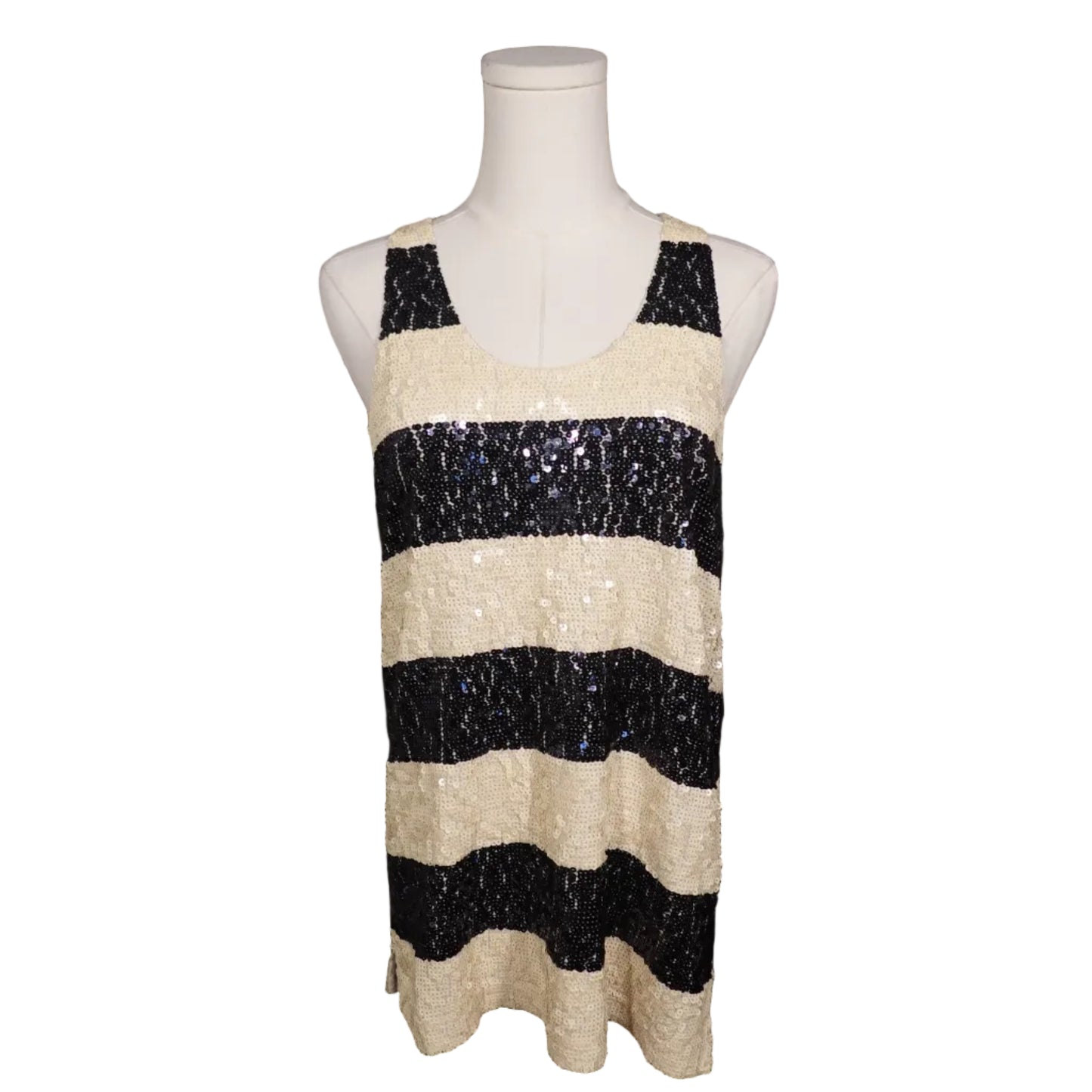 J.Crew Sequin Stripe Cami (M)