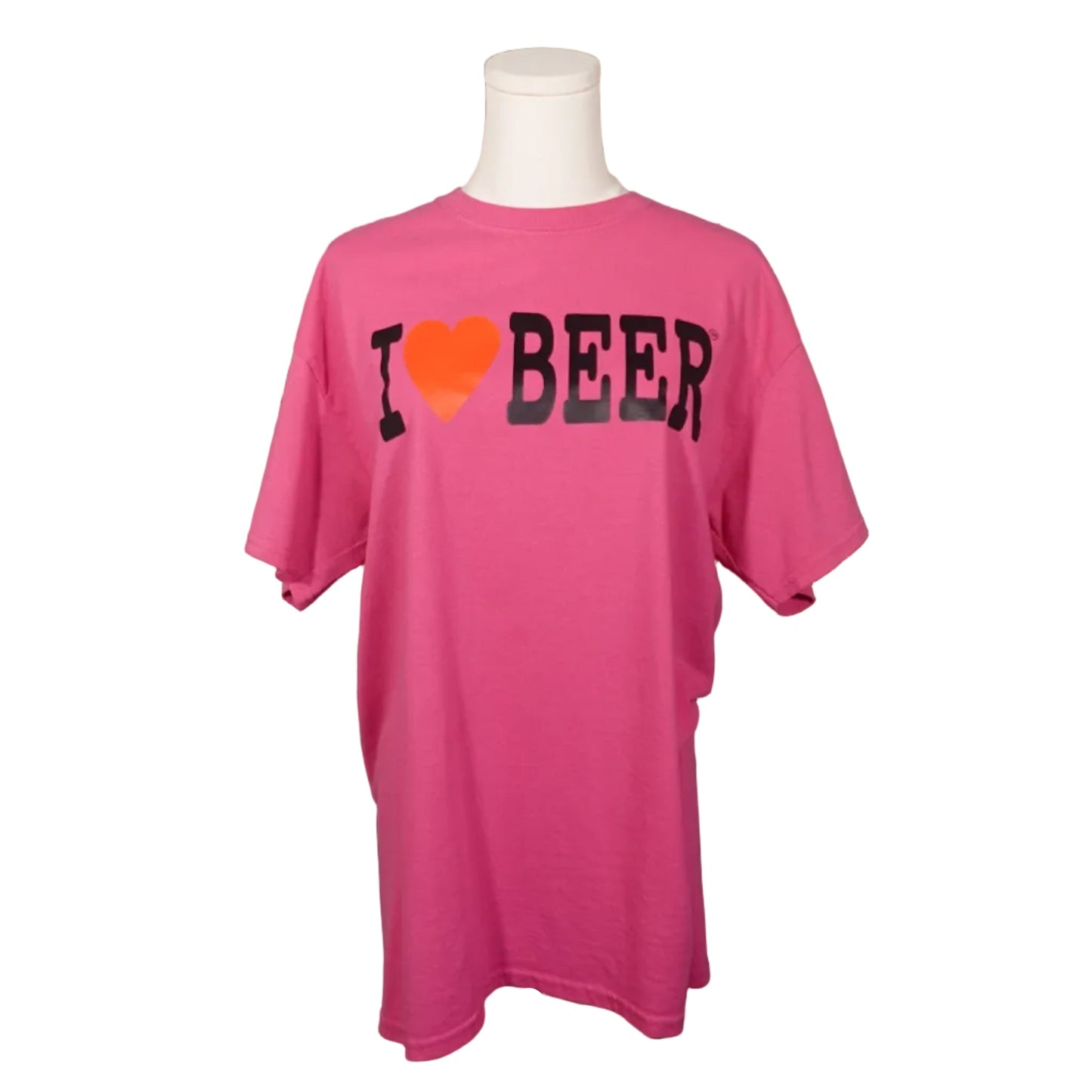 “I ❤️ BEER” Hot Pink Tee