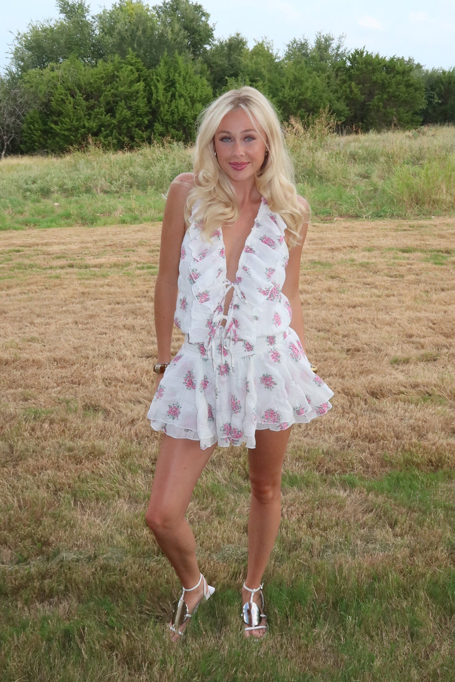 Wildflower Whimsy Romper