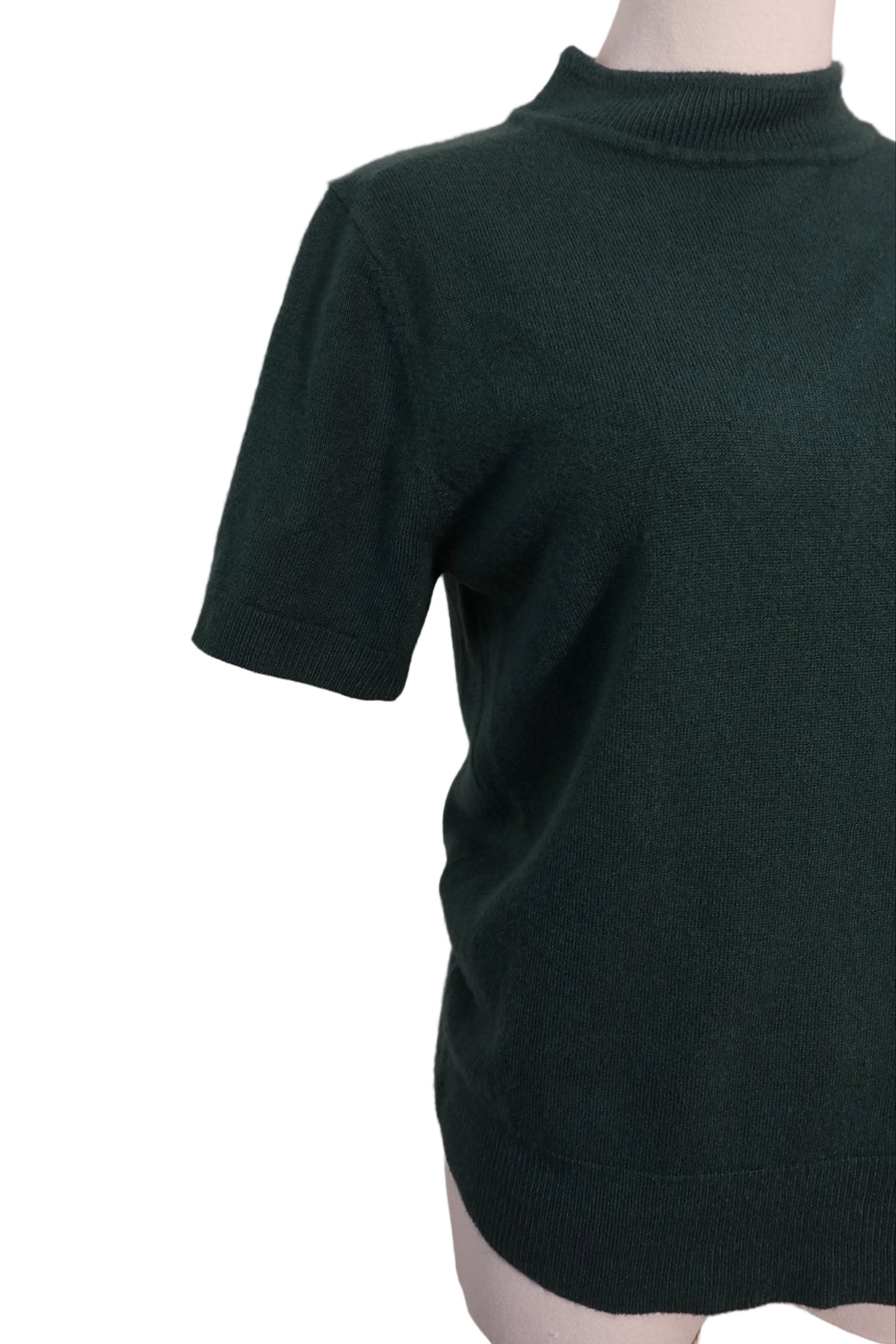 Sag Harbor Emerald Green Knit Top-M