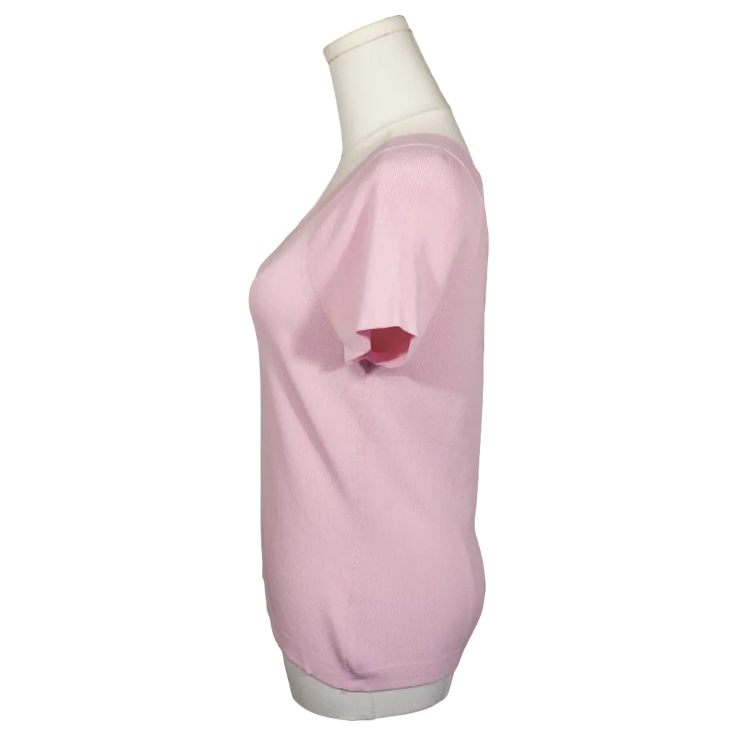 Talbots Bubble Gum Pink Soft Knit Tee (S)
