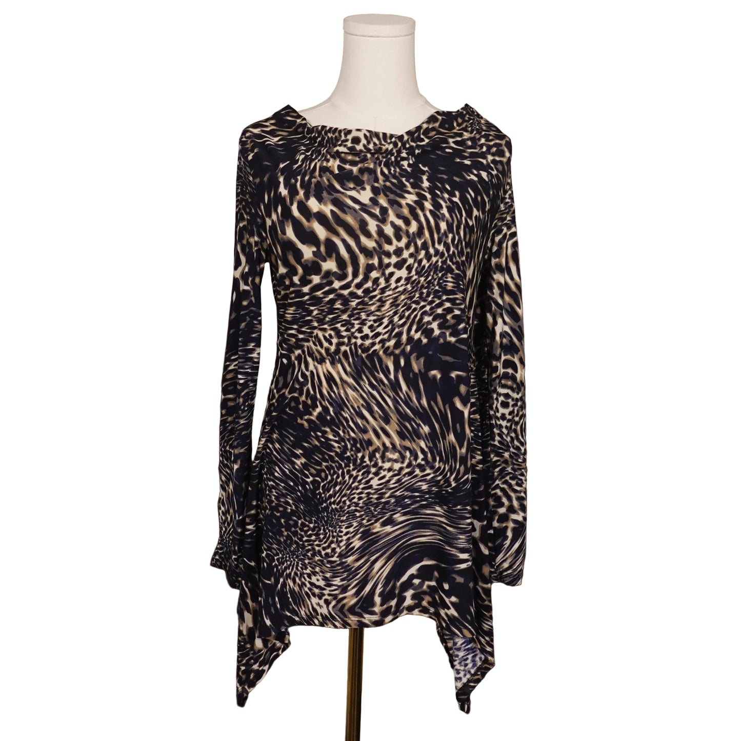 Rafaella Leopard Print Blouse-S