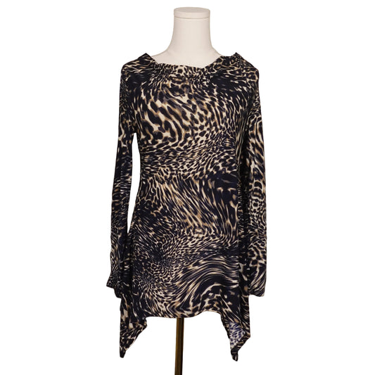 Rafaella Leopard Print Blouse-S