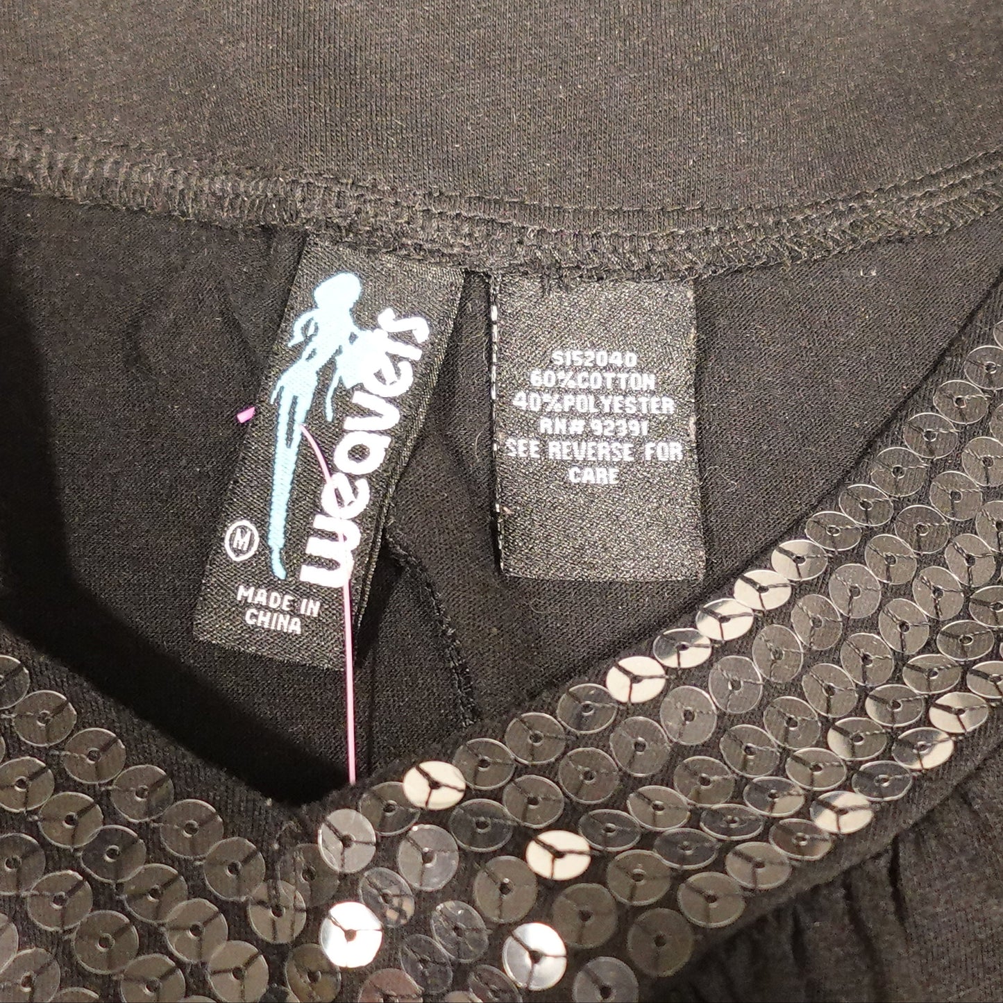 Sequins Glam Top-M