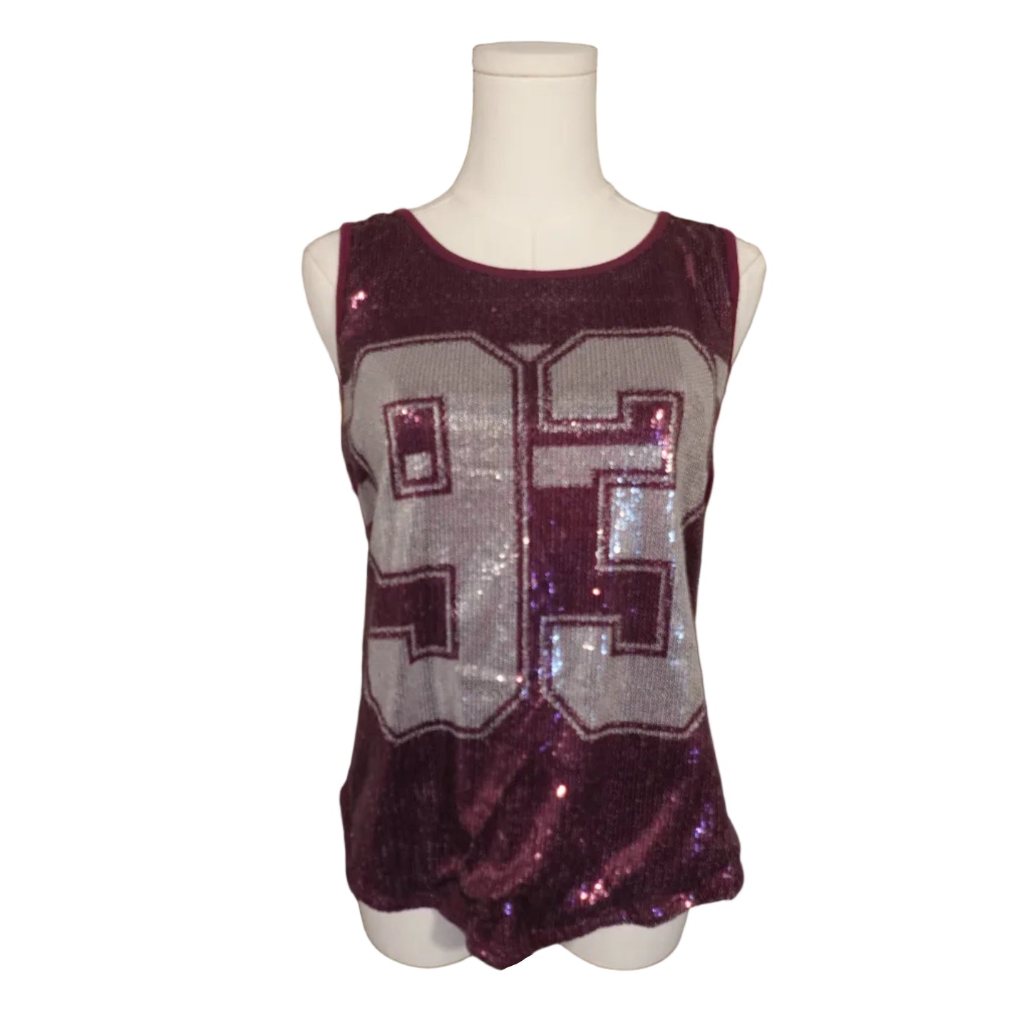 Ransom Sequin “95” Tank Top (Size M)