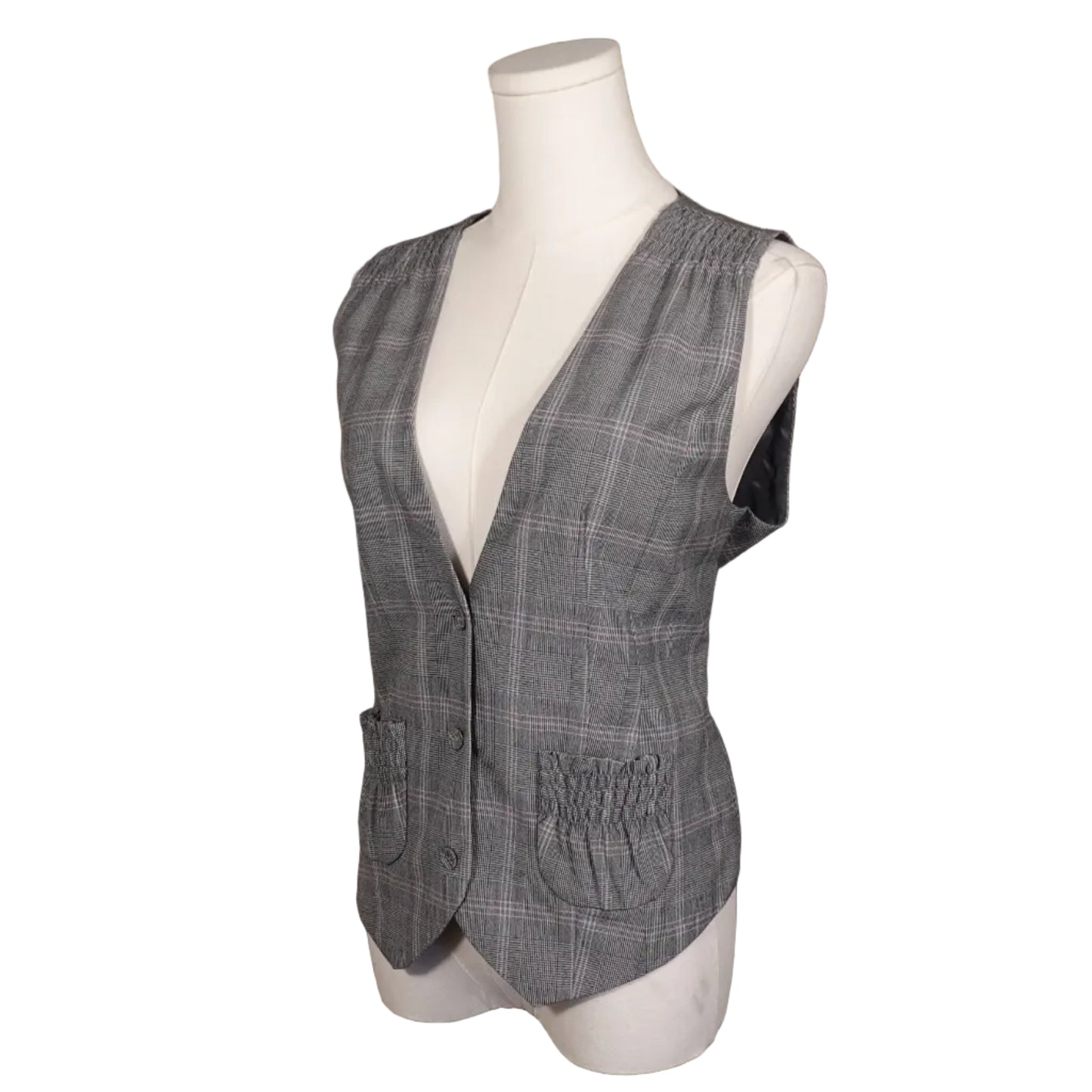Sunny Leigh Plaid Vest-10