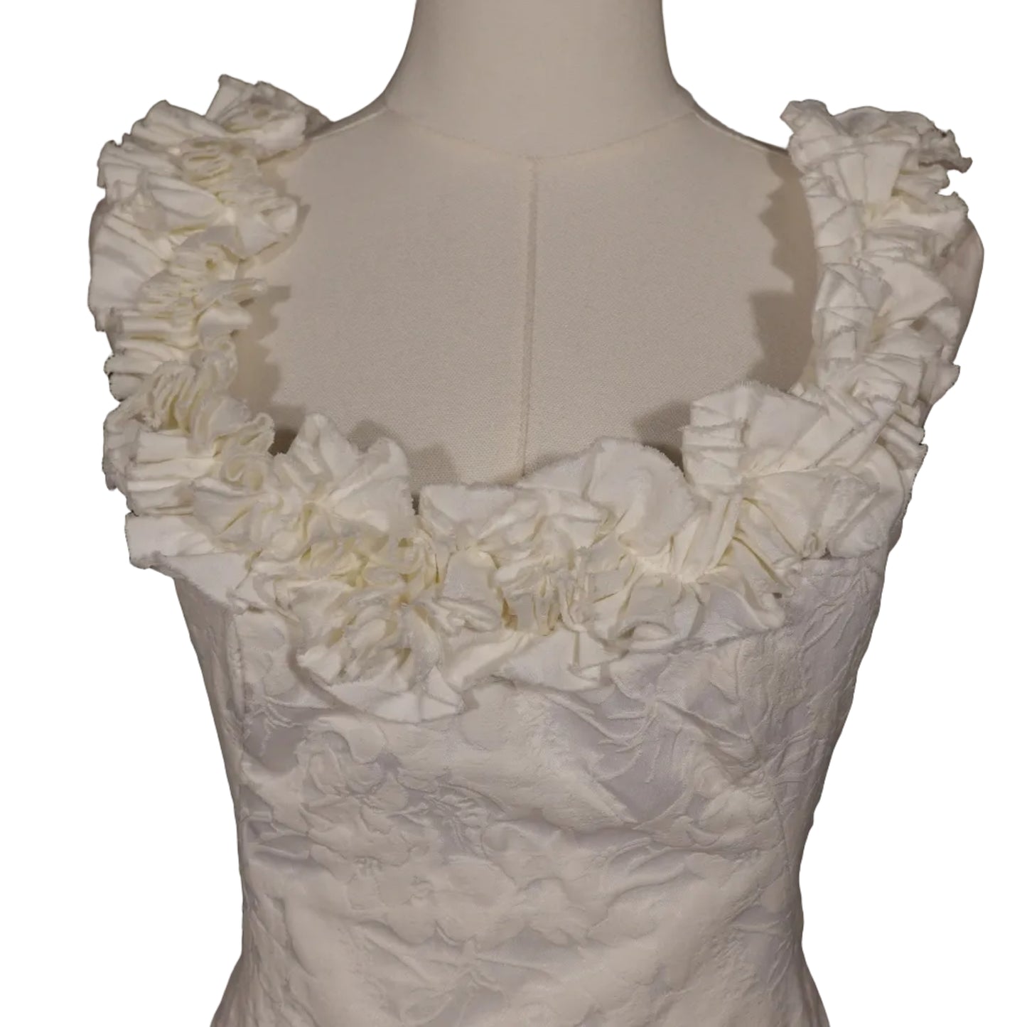 Maggy L Ivory Garden Party Midi Dress-4