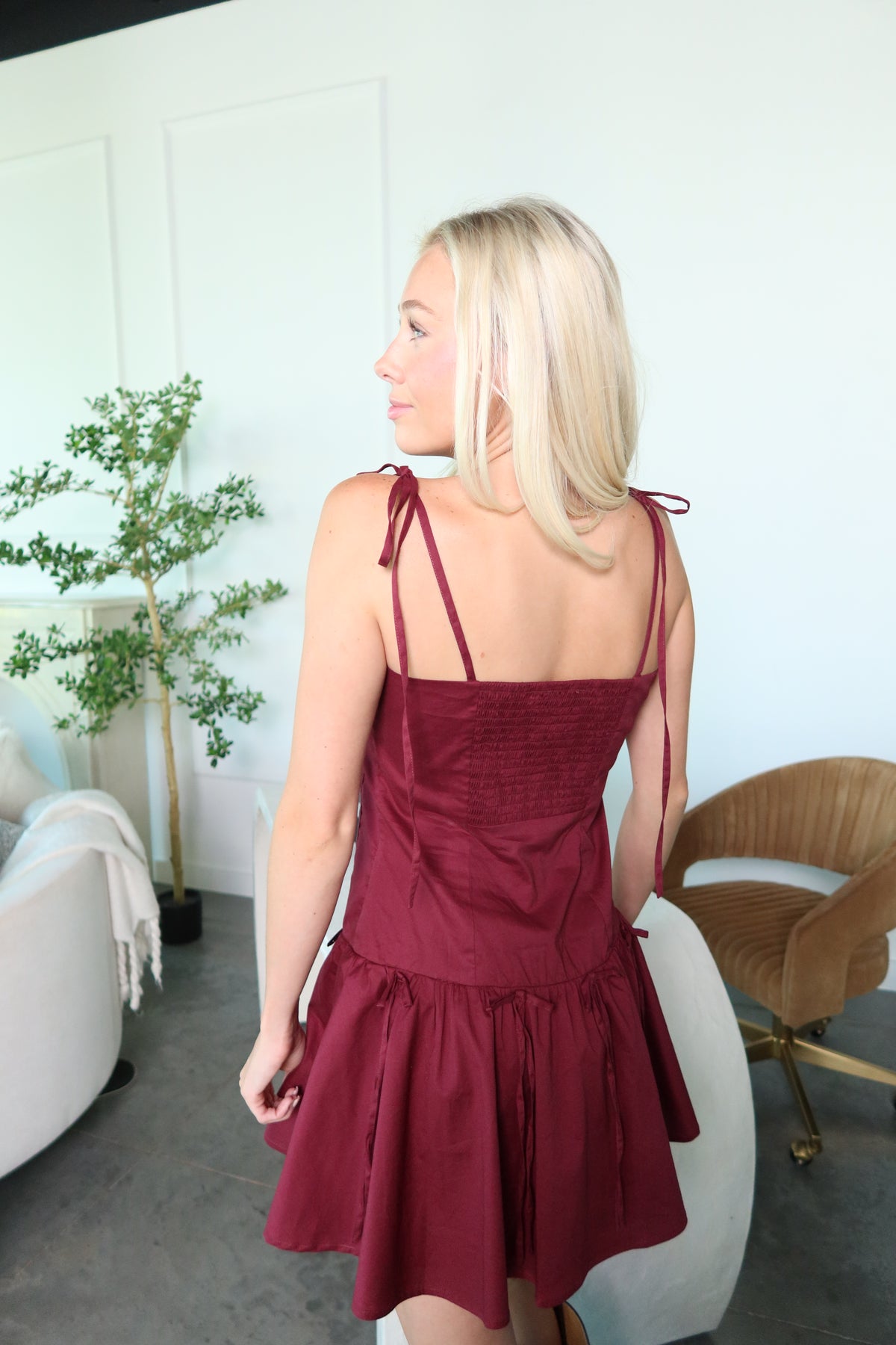 Victory Lane Corset Mini Dress