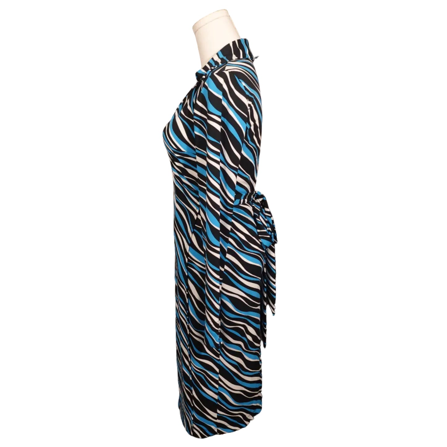 Express Zebra Print Wrap Dress (1/2)