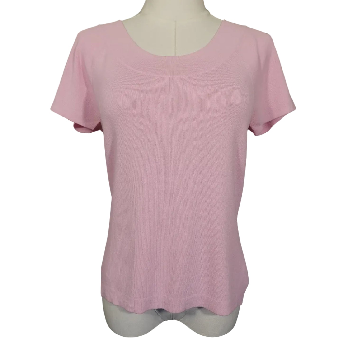 Talbots Bubble Gum Pink Soft Knit Tee (S)