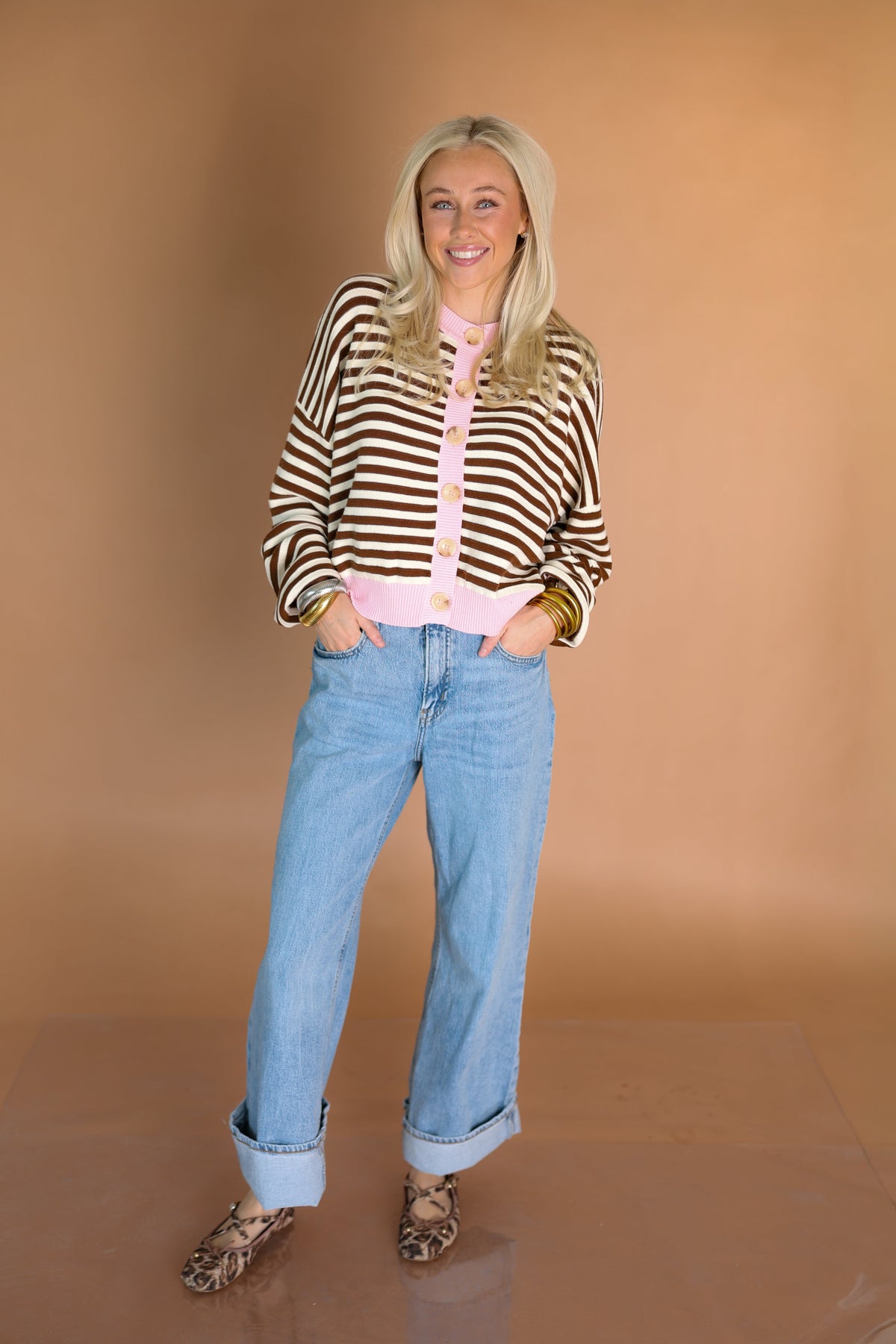 The Strawberry Mocha Cardigan