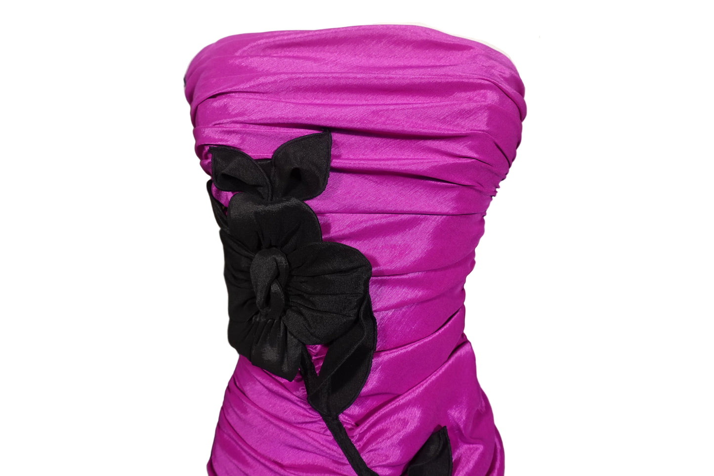 Jessica McClintock Midnight Bloom Strapless Dress NWT (4)