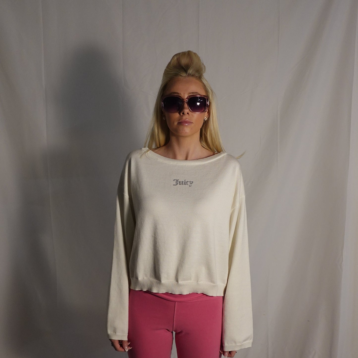 White Juicy Sweater