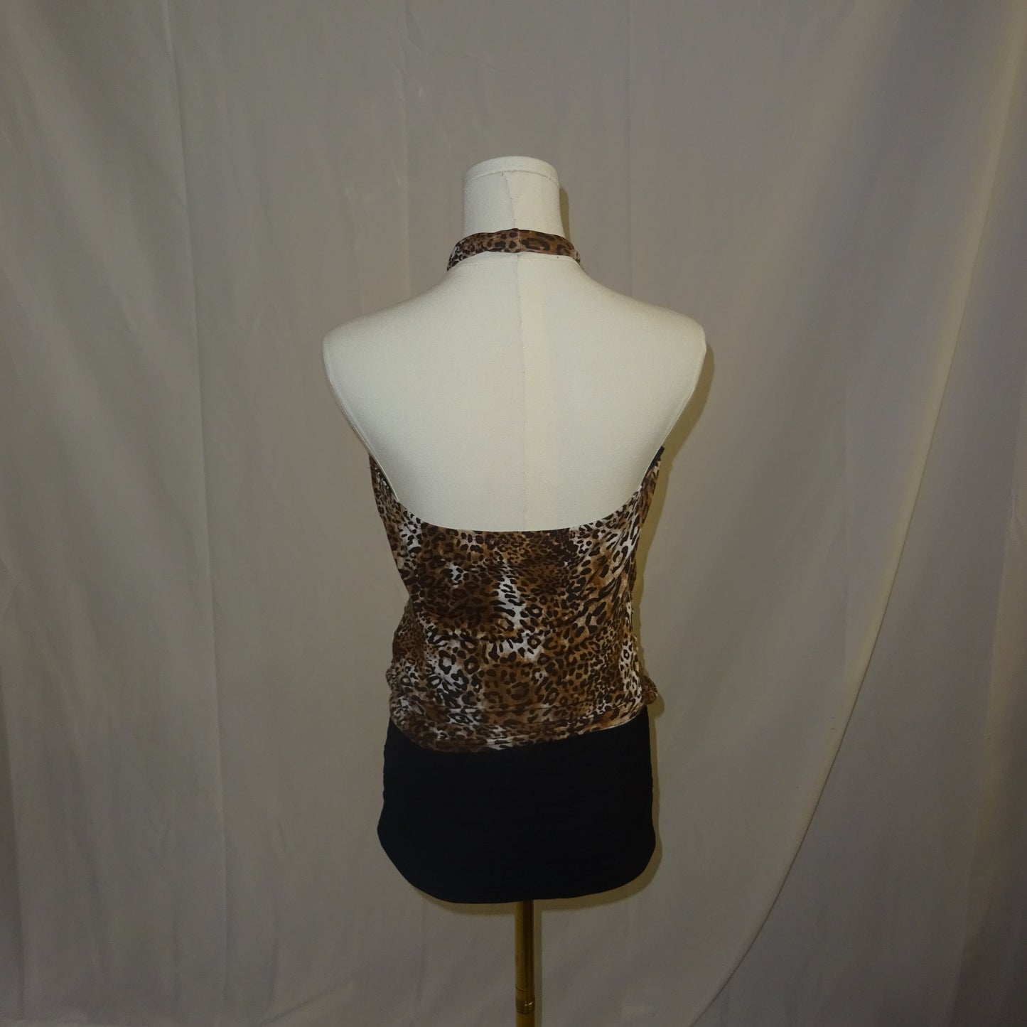 Cheetah Backless Top