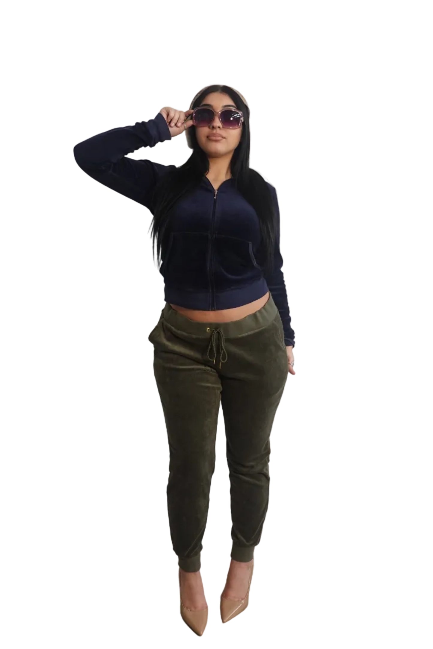 Vintage Juicy Couture Velour Joggers-L