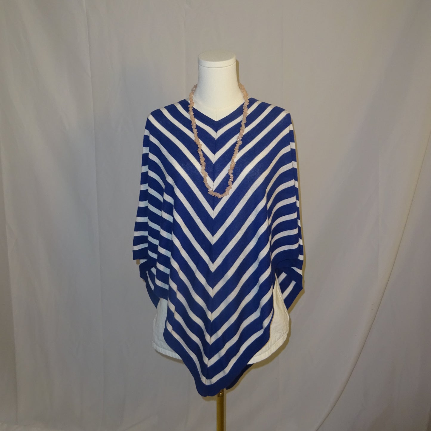 Blue Striped Sweater