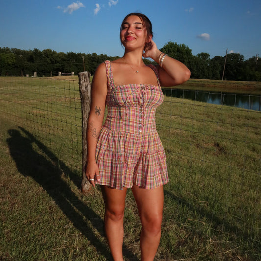 Beachside Colorful Romper