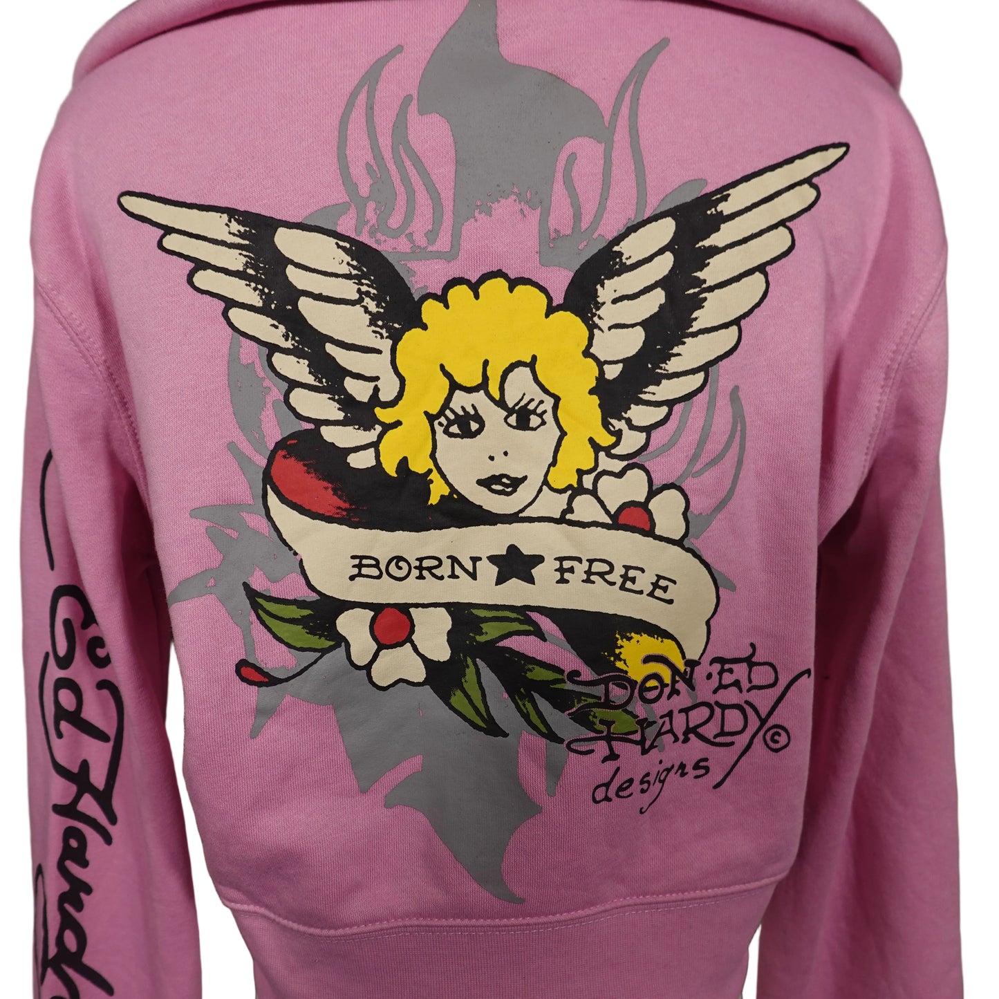 Ed Hardy Pink Angel Jacket-L