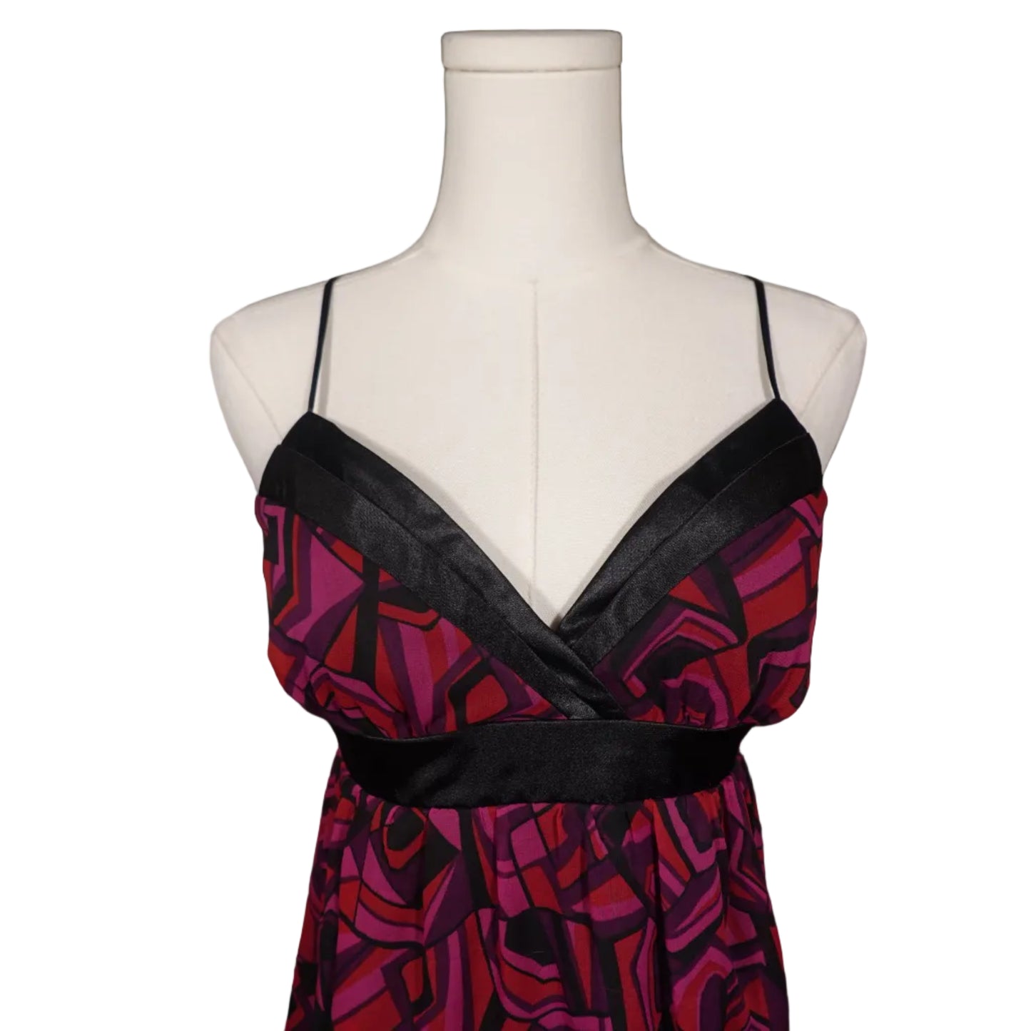 XXI Electric Muse Geometric Slip Dress-S