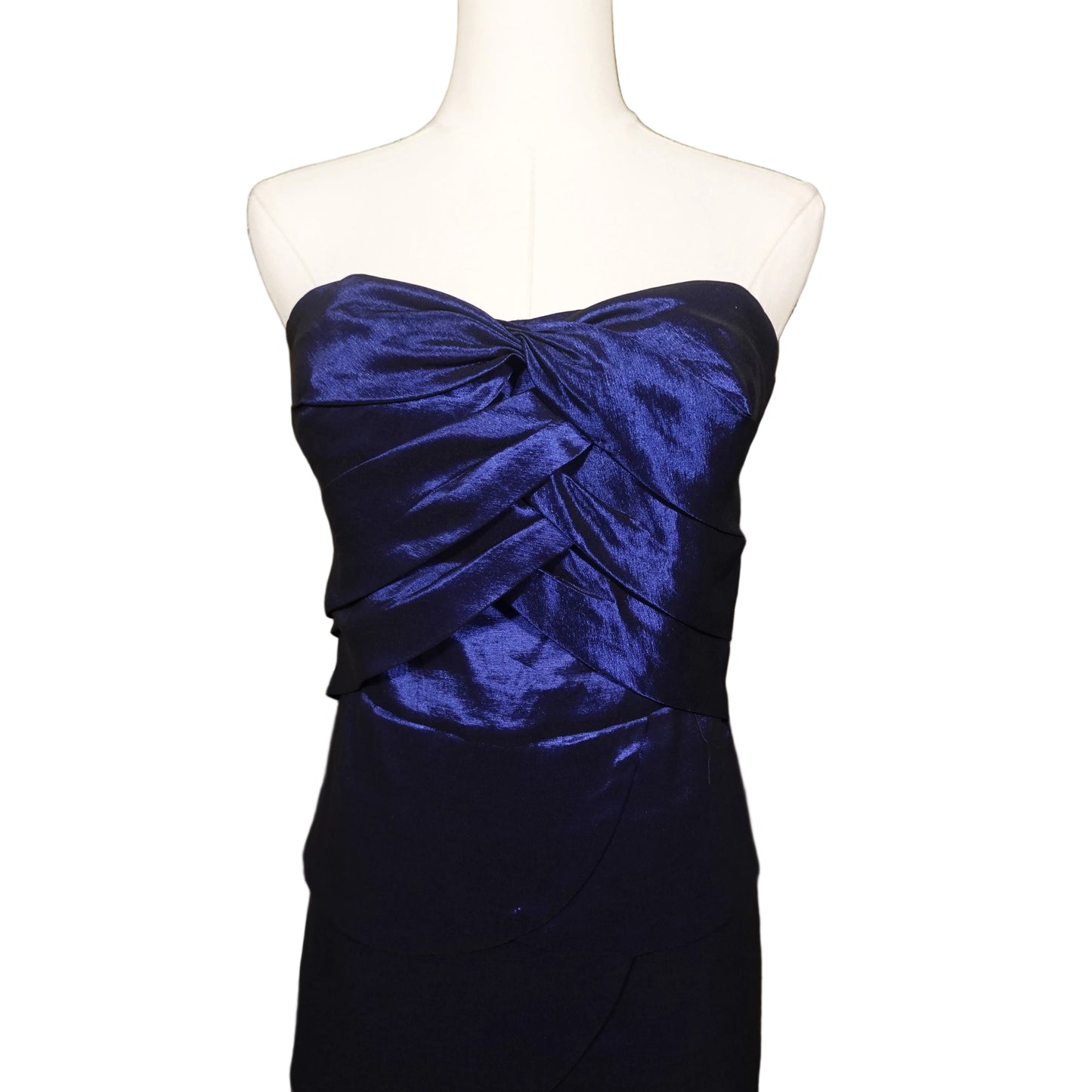 Navy Noir Mini Dress-2