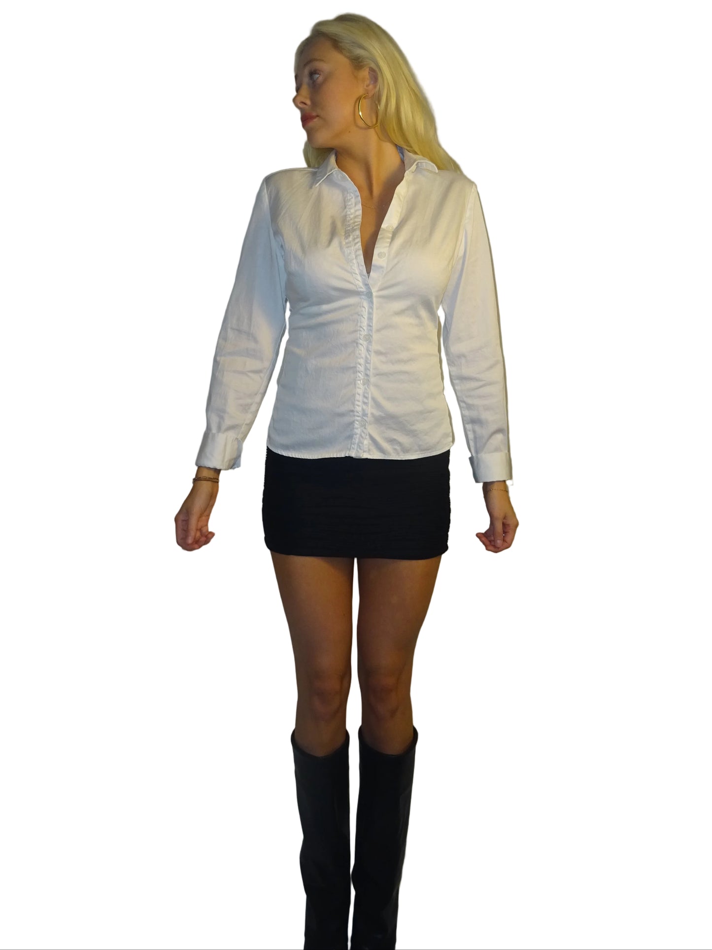White Button Down