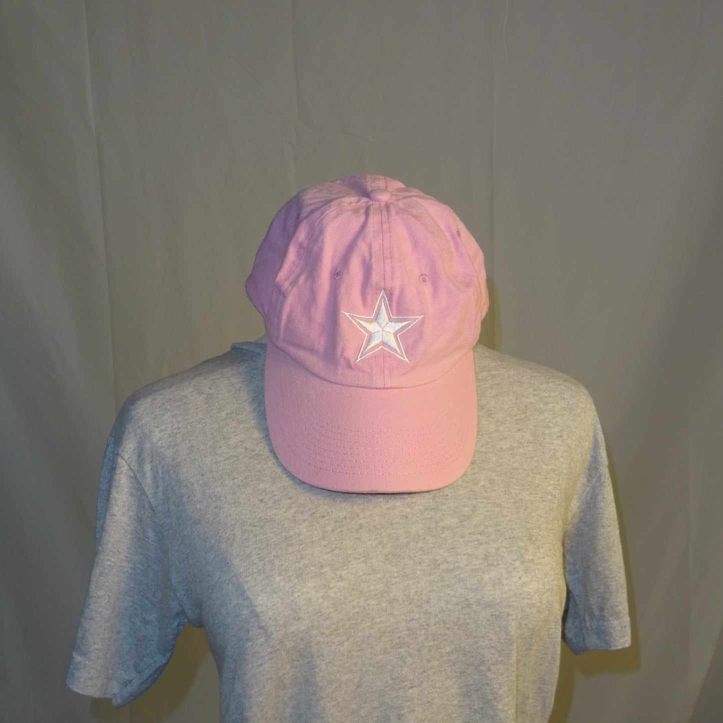 Pink Star Baseball Hat