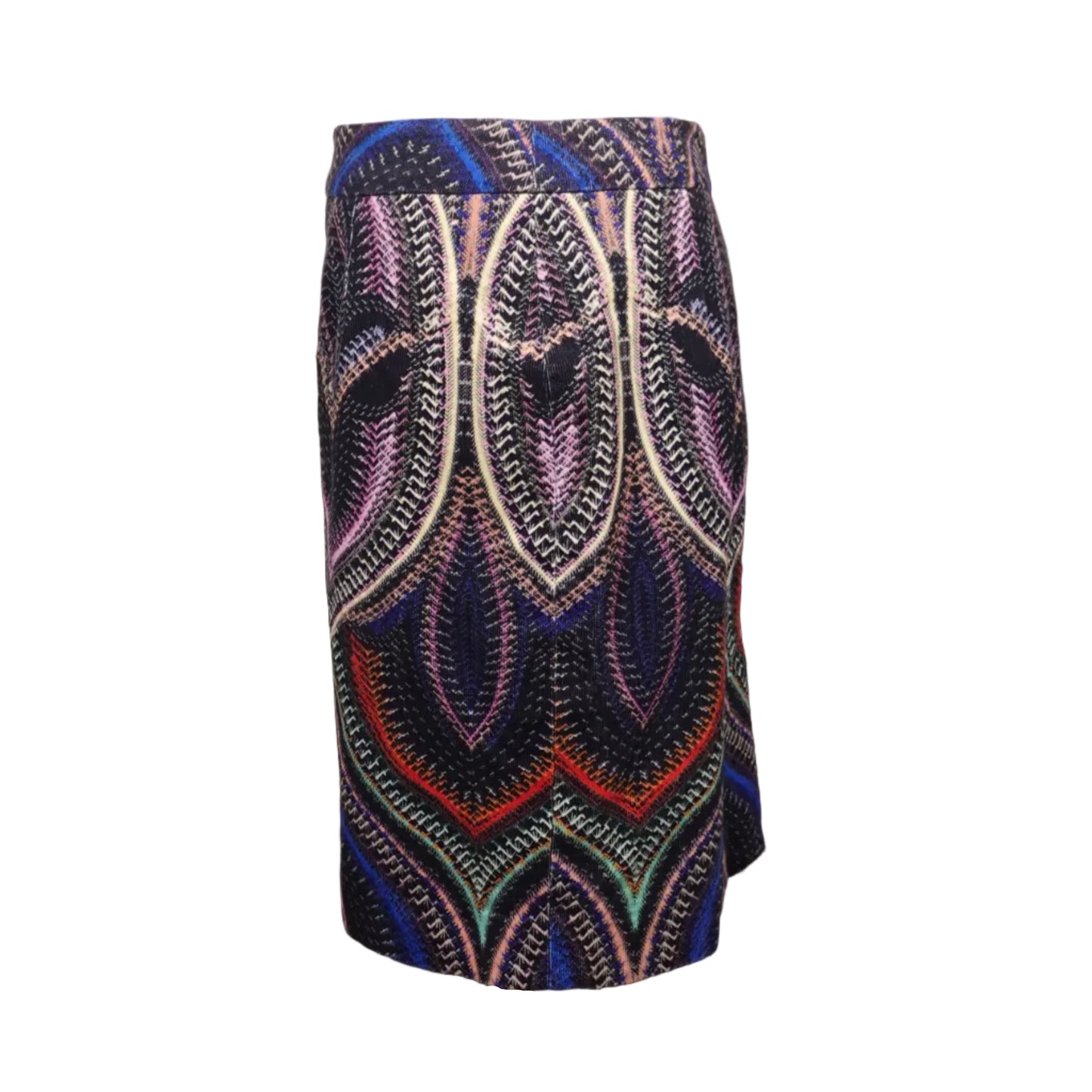 Etcetera Colorful Tribal Pattern Pencil Skirt-0