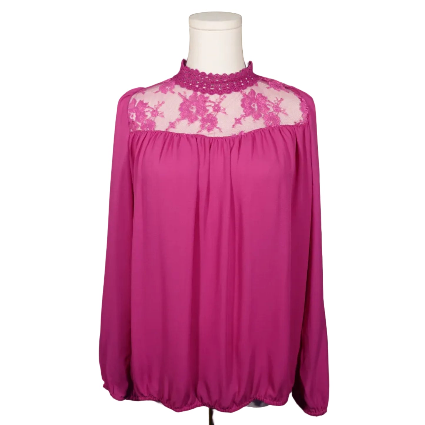 BCBGMAXAZRIA Lace Fuchsia Lightweight-XS