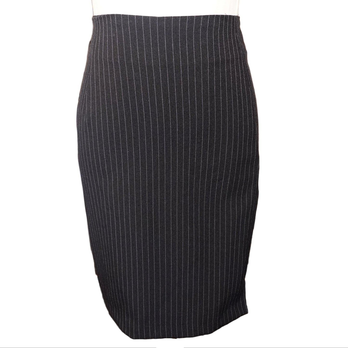 No Boundaries Y2K Pinstriped Black Skirt Suit (Juniors 7/8)
