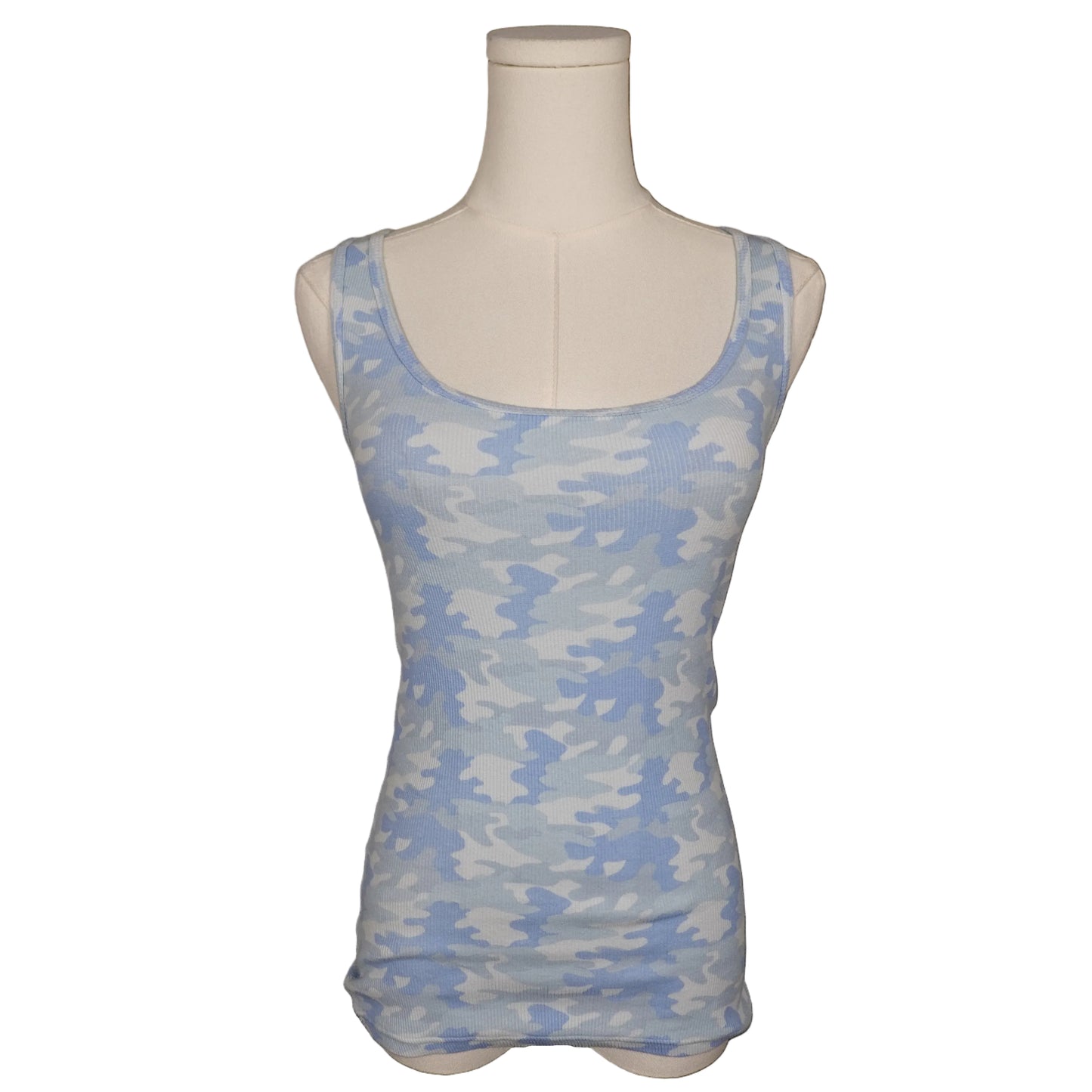 Baby Blue Camo Tank (S)