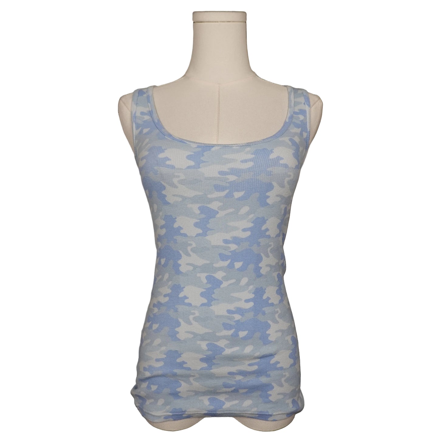 Baby Blue Camo Tank (S)