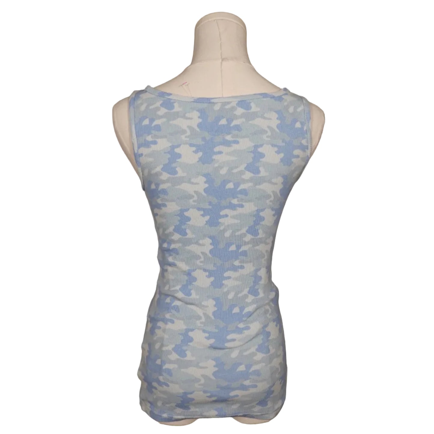 Baby Blue Camo Tank (S)