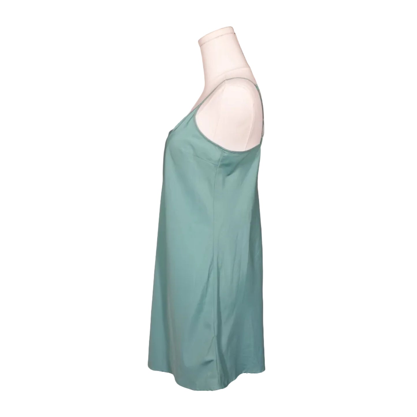Lauren Conrad Teal Slip Dress (6)