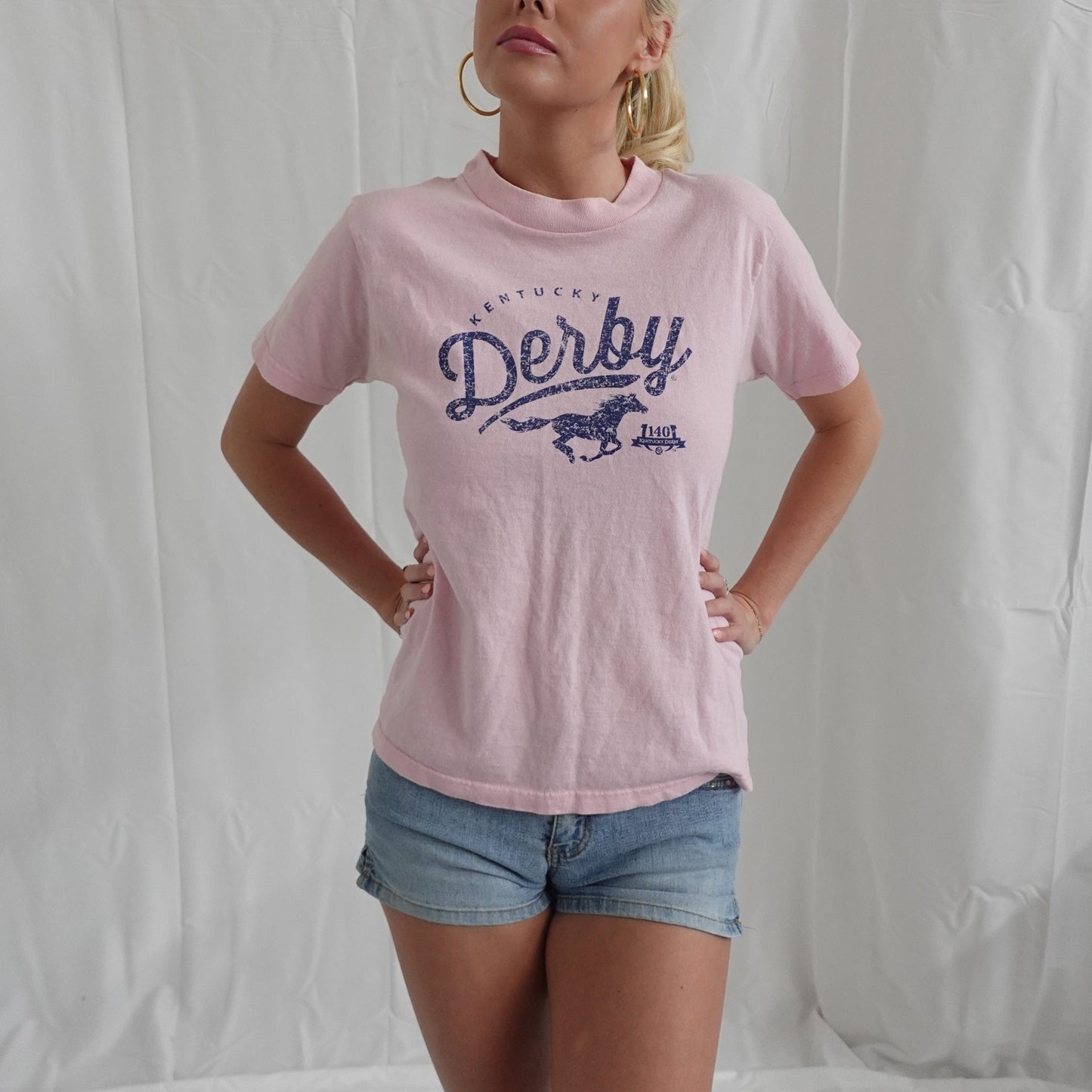 Kentucky Derby Pink Tee