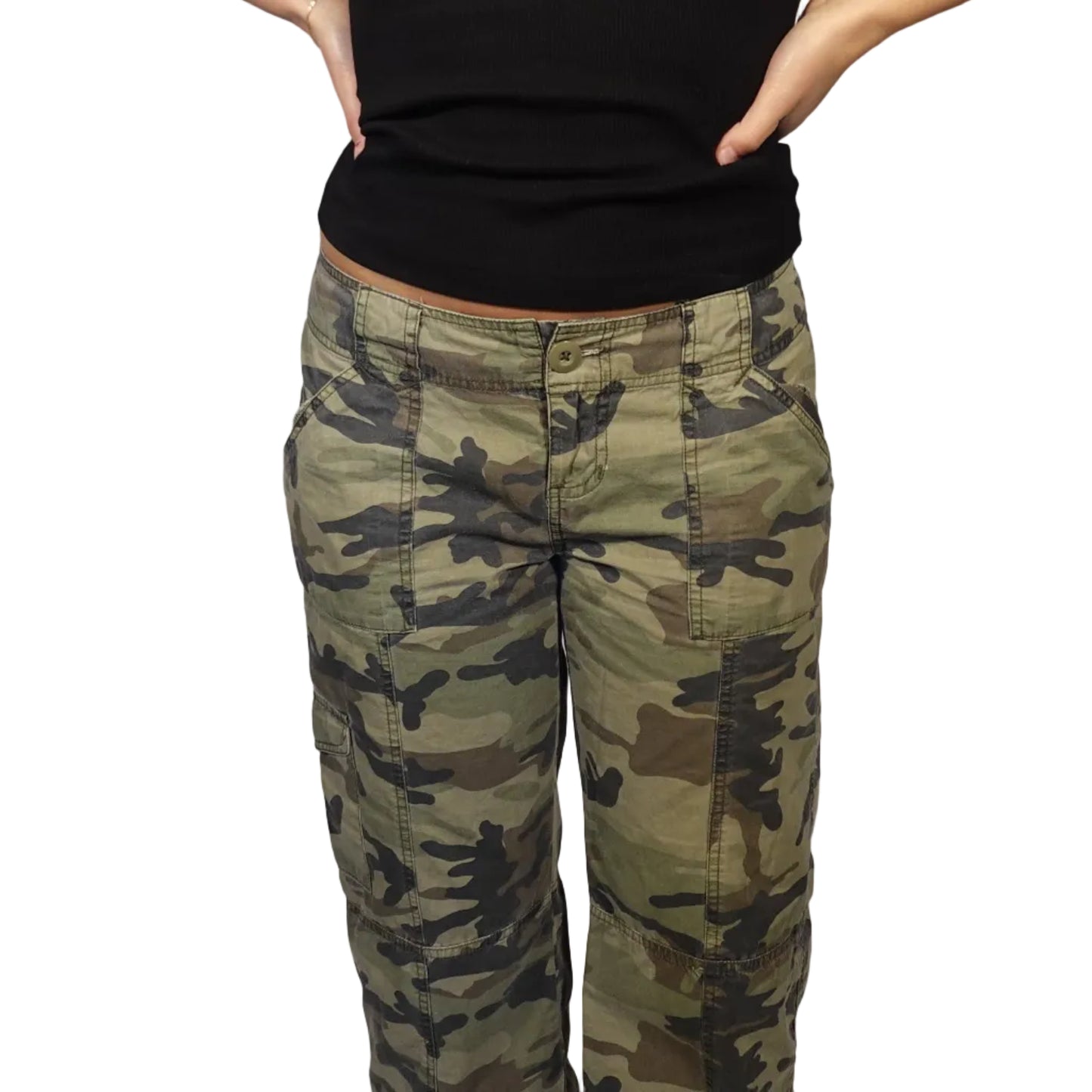 Rebel Muse Camo Capris-7