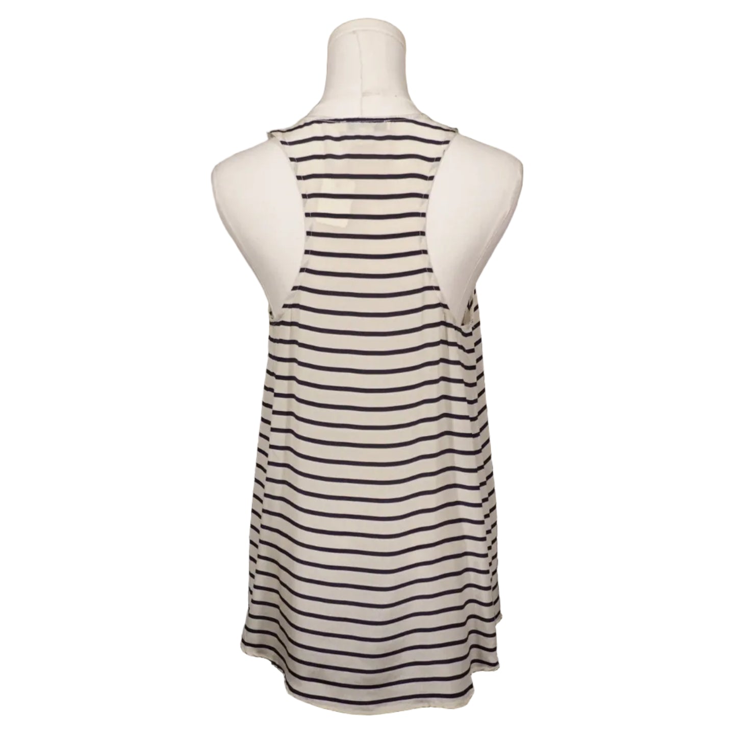 Classic Striped Racerback Tank-S