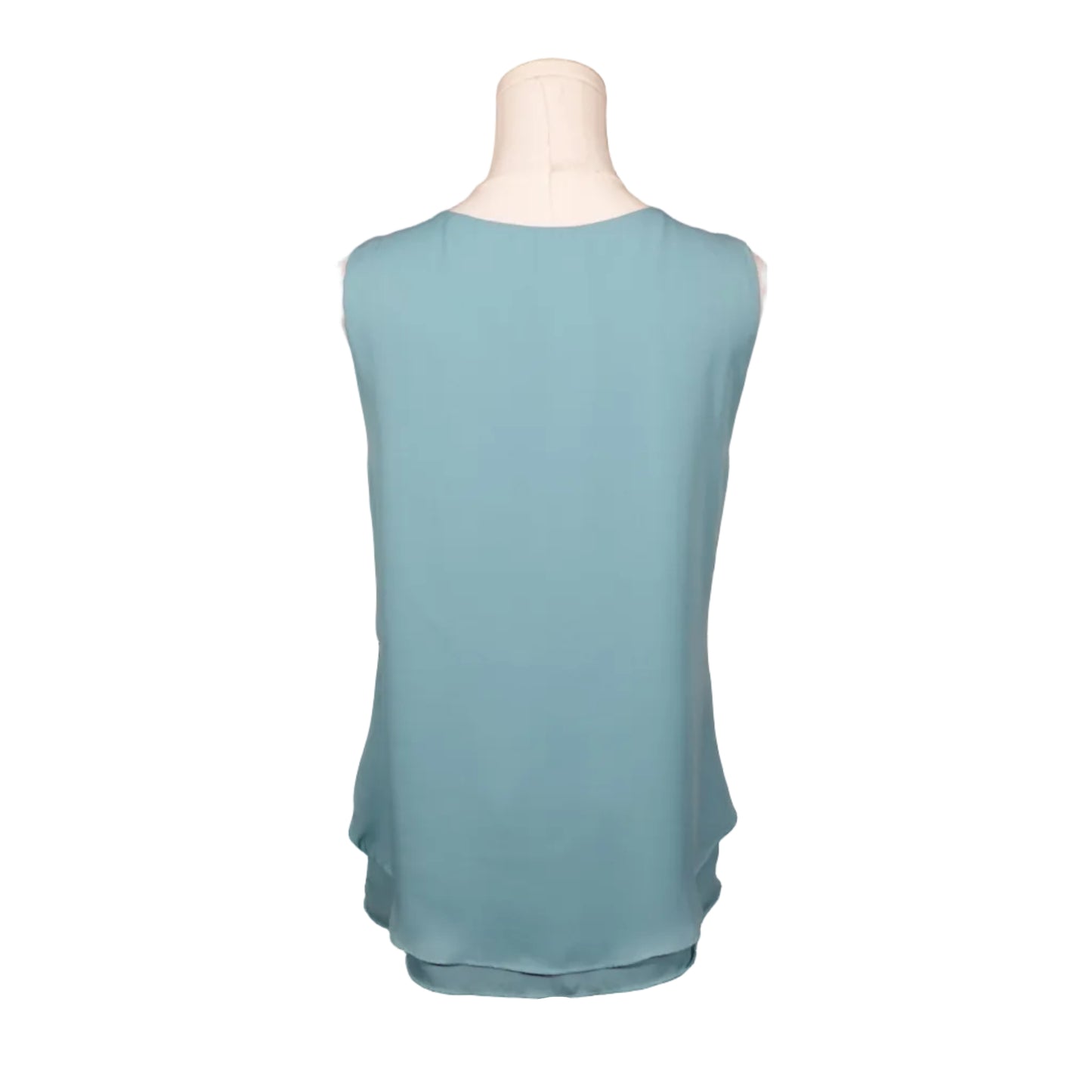 Sage Embellished Layered Tank (S)