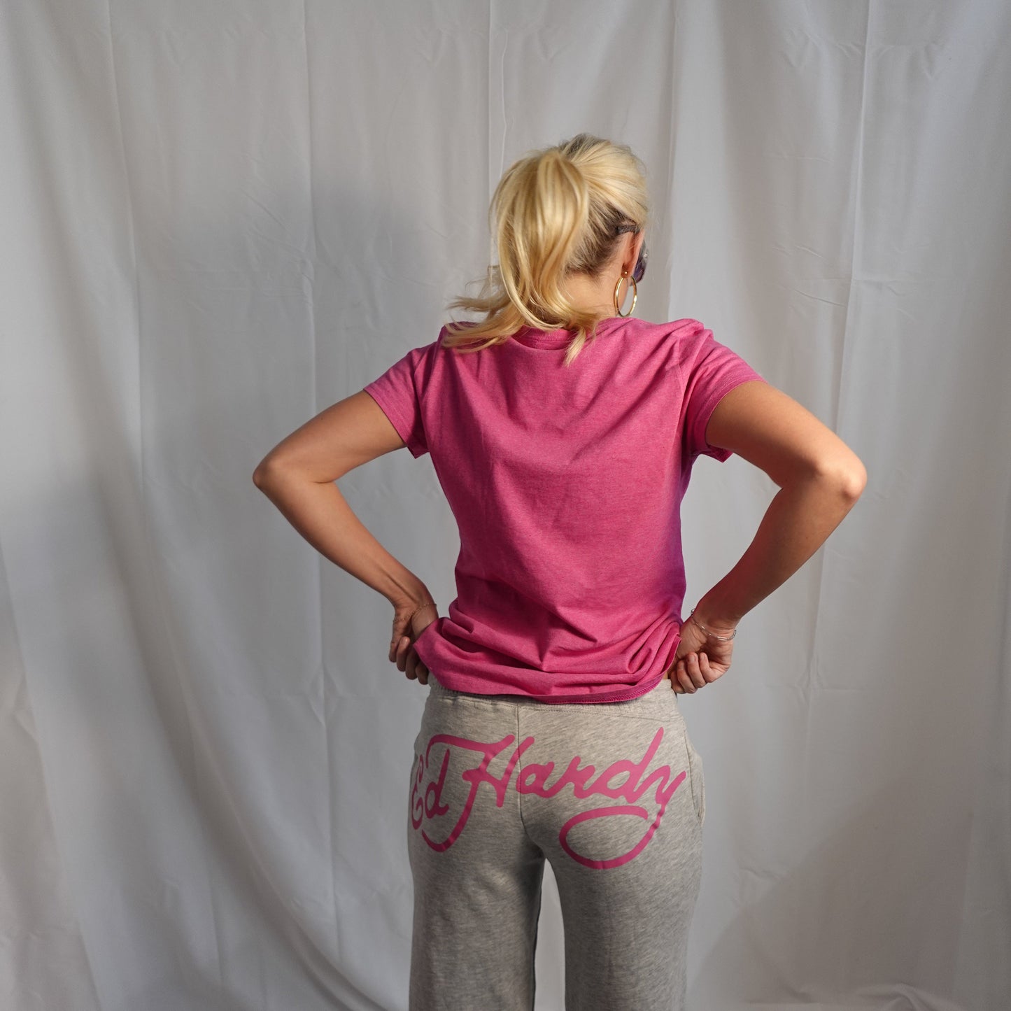 Hawaii Pink Bedazzled Tee