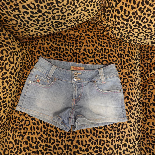 Paris Blues Mini Denim Shorts