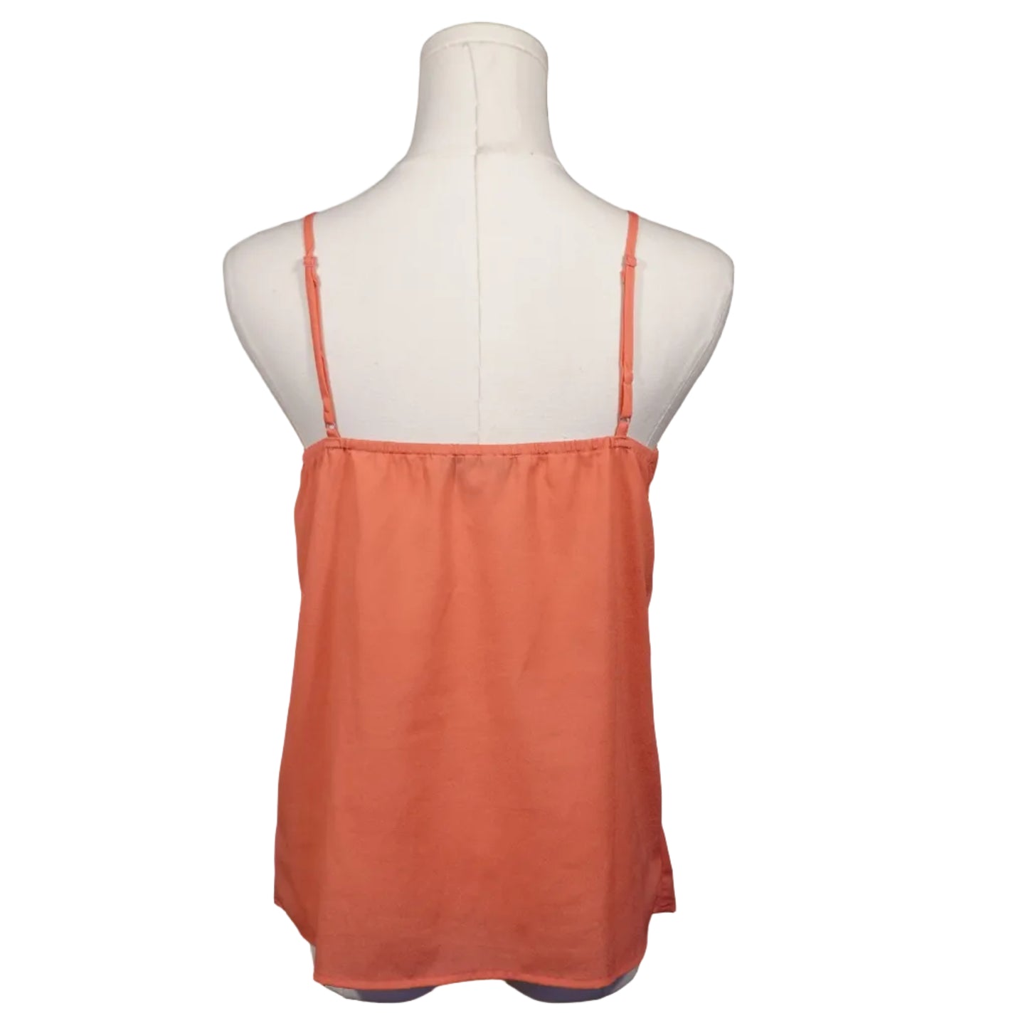 Coral Cascade Ruffle Cami (S)