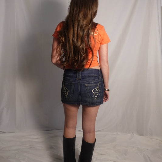 Angel Wings Mini Skirt