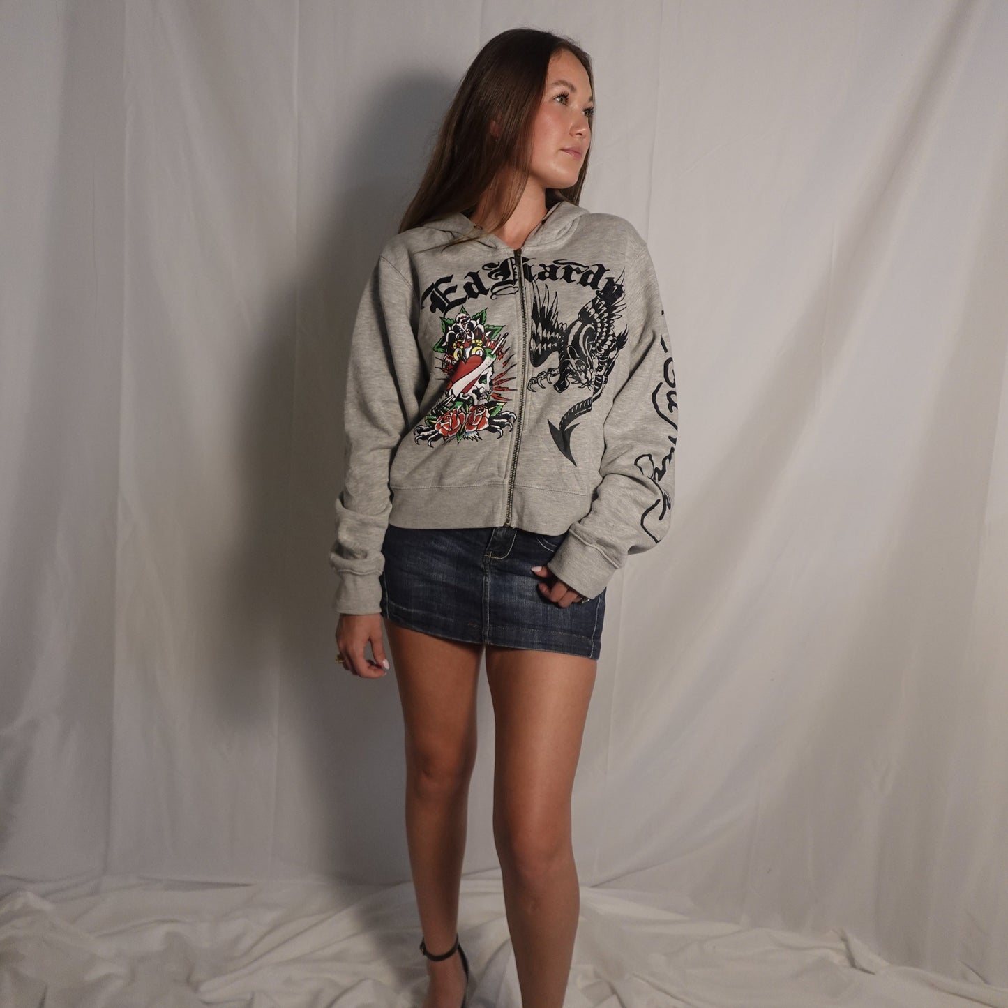 Ed Hardy Gray Panther Jacket