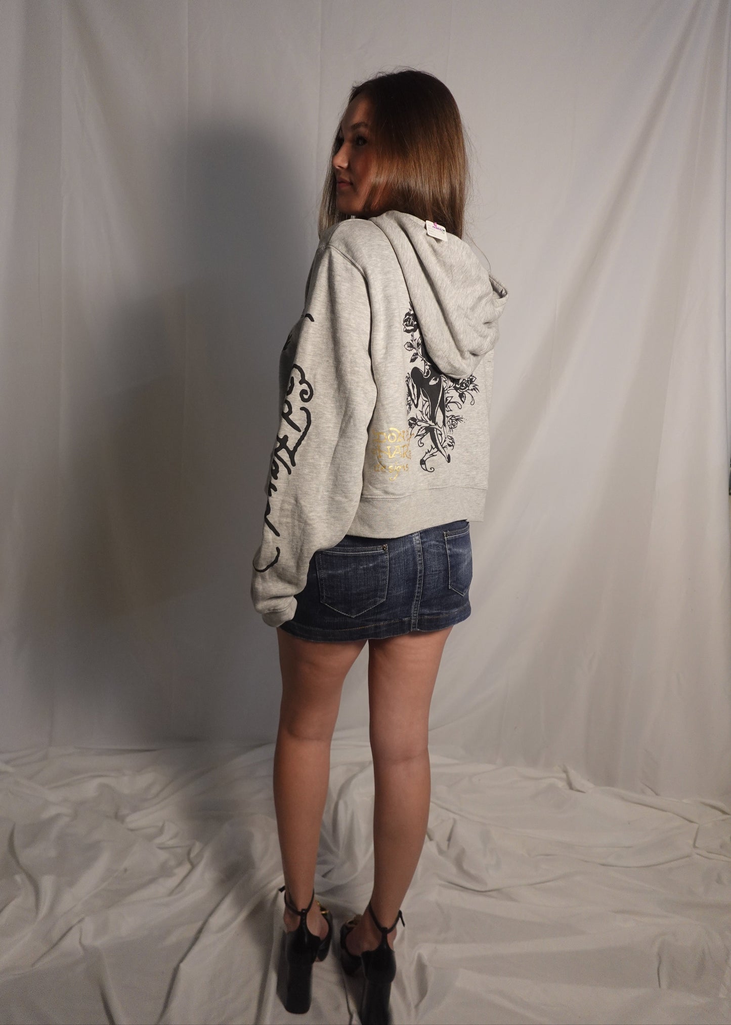 Dark Denim Mini Skirt