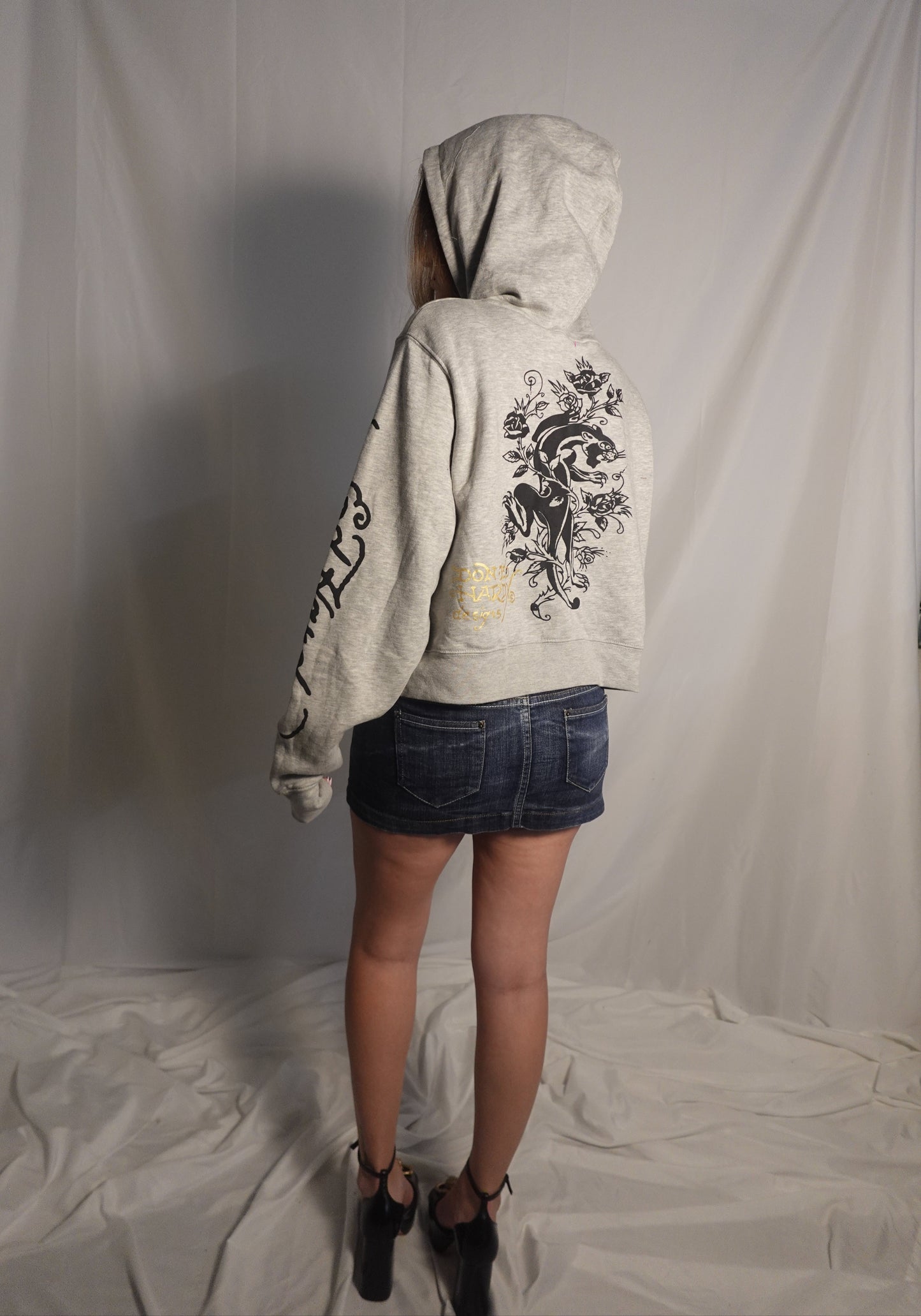 Ed Hardy Gray Panther Jacket