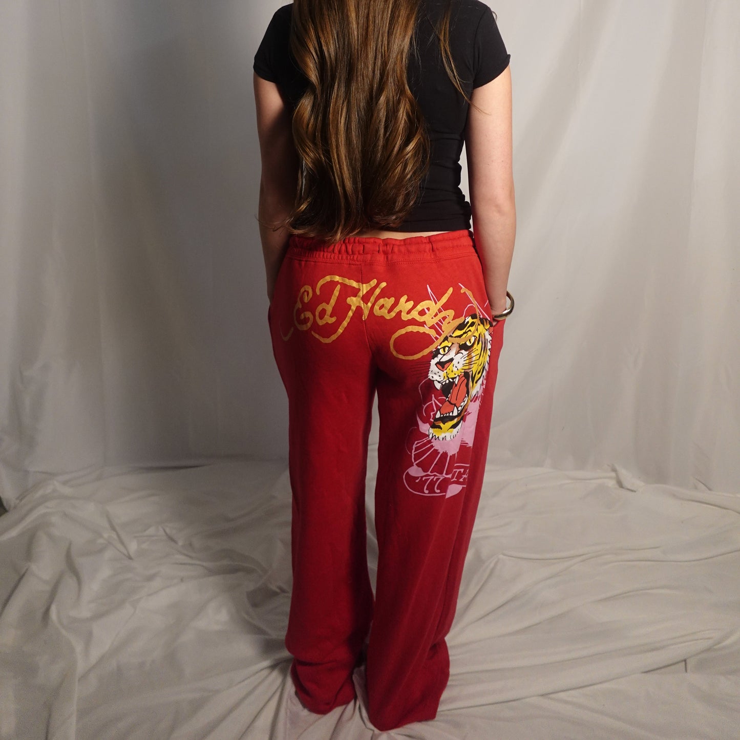 Ed Hardy Red Tiger Sweatpants