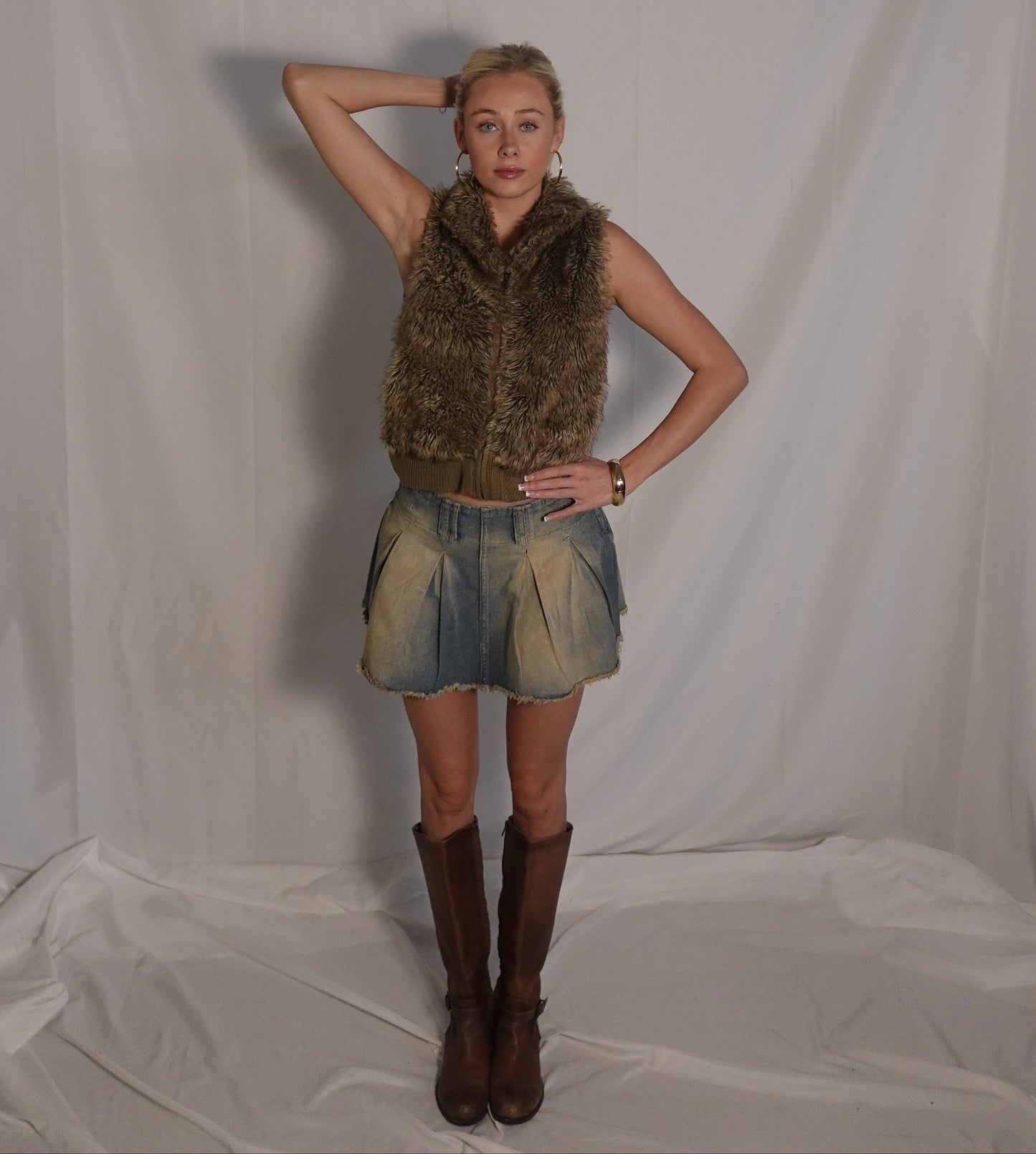 Faux Fur Vest